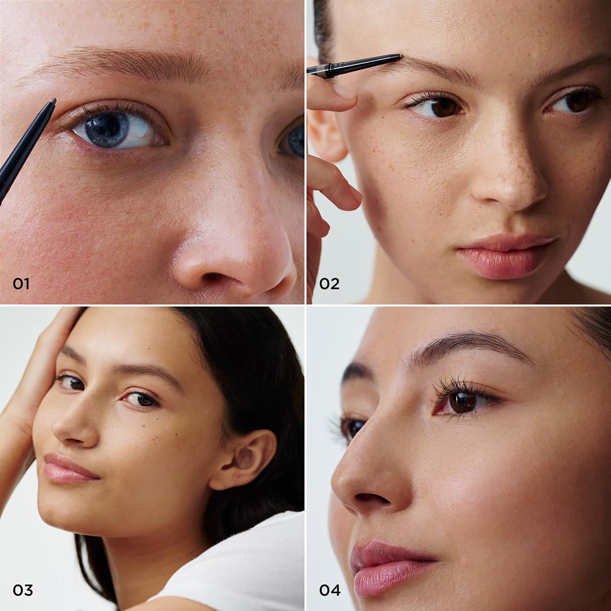 01 Ash Blonde - Clarins - Clarins Wonder Define Brow Pencil - 6