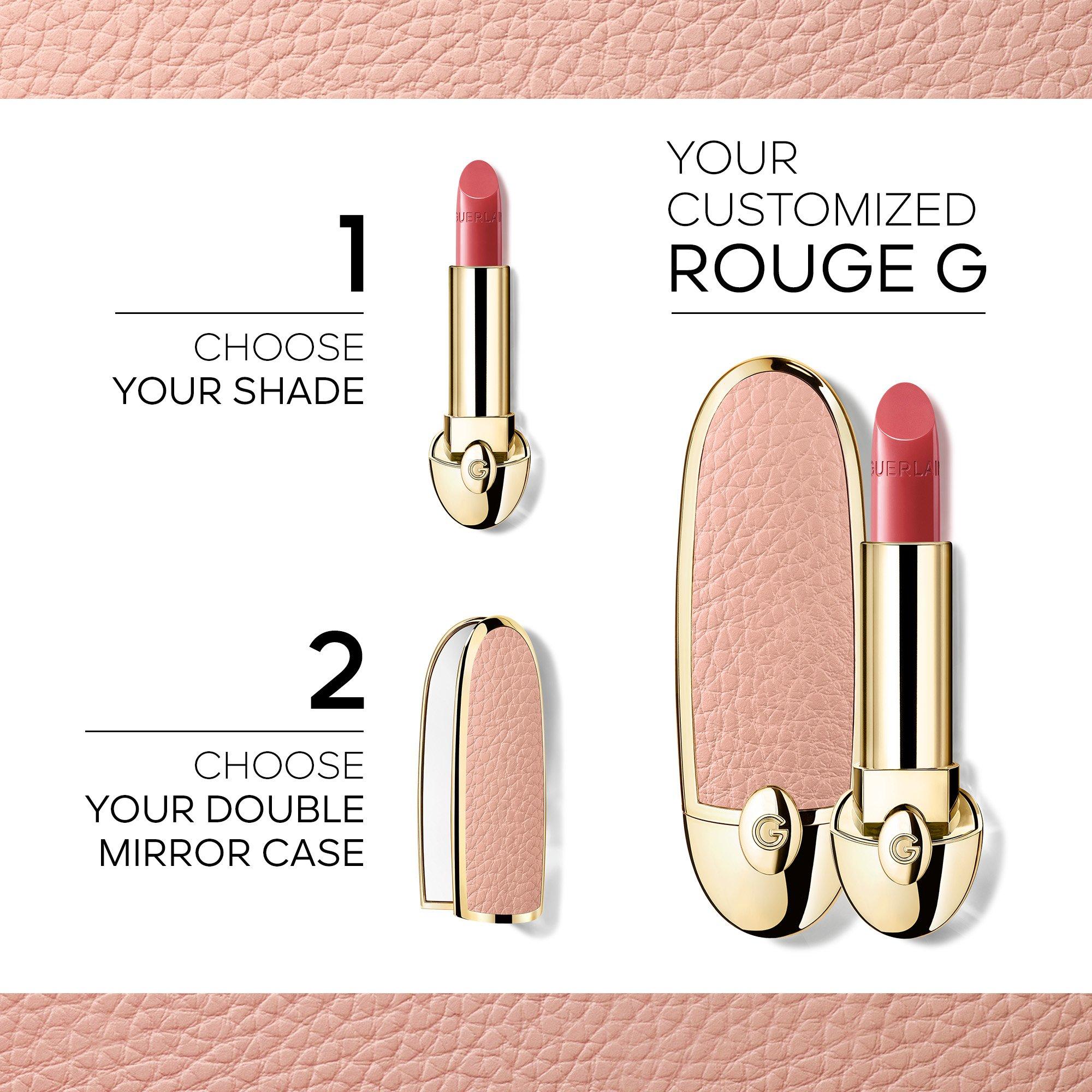 LE NUDE - Guerlain - Rouge G The double mirror jewel case The customisable ultra-care lipstick - 2