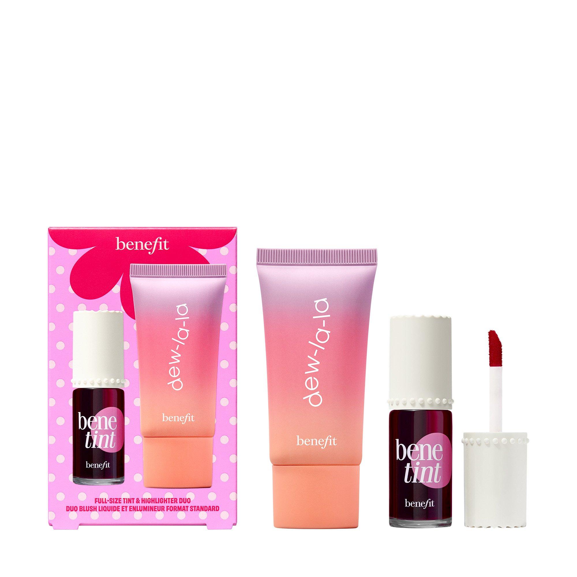 Dew Benetint - Benefit - Dew the Benetint rose-tinted lip & cheek stain and liquid highlighter Duo Worth £56.50 - 1