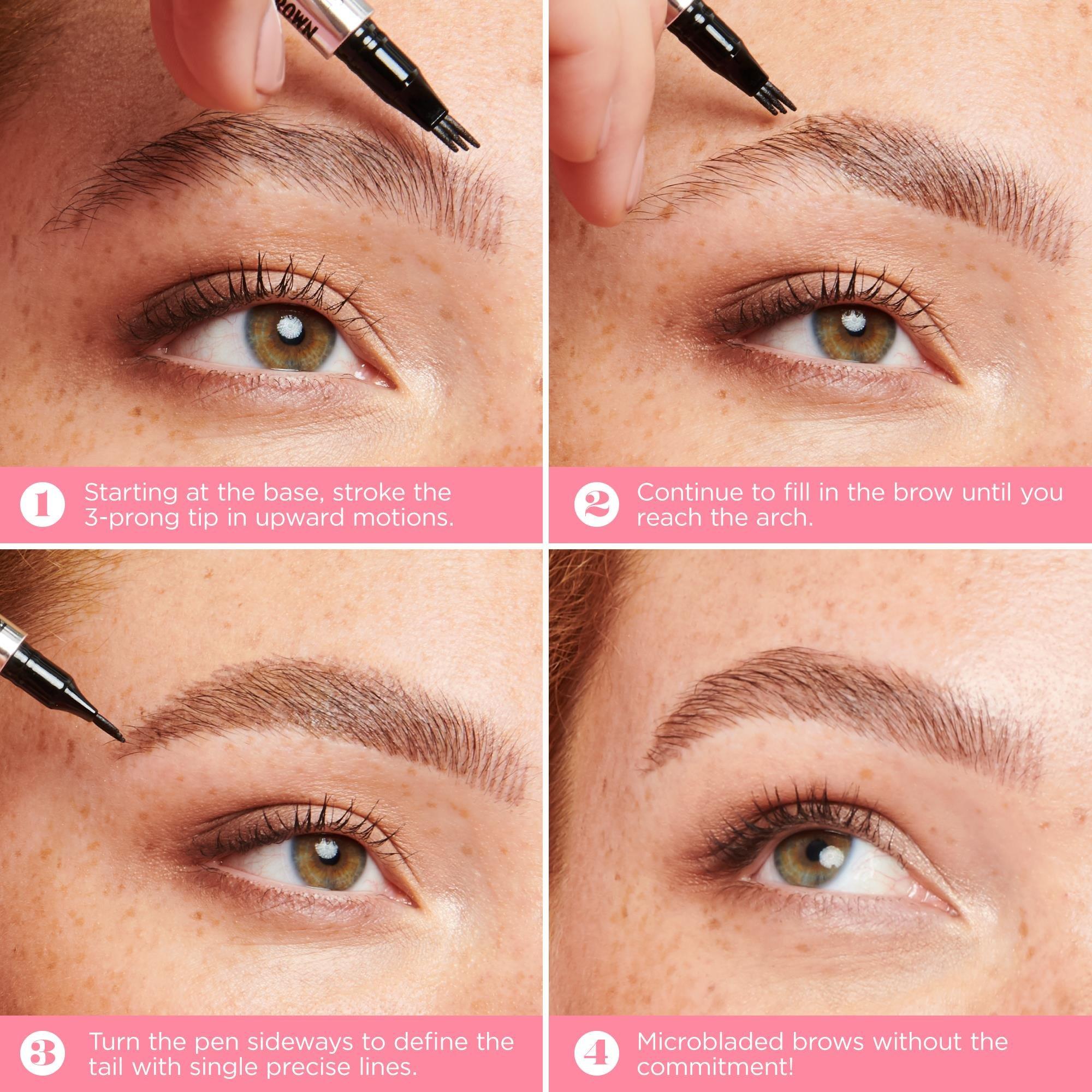 Deep Brown - Benefit - Brow Microfilling Pen - 3