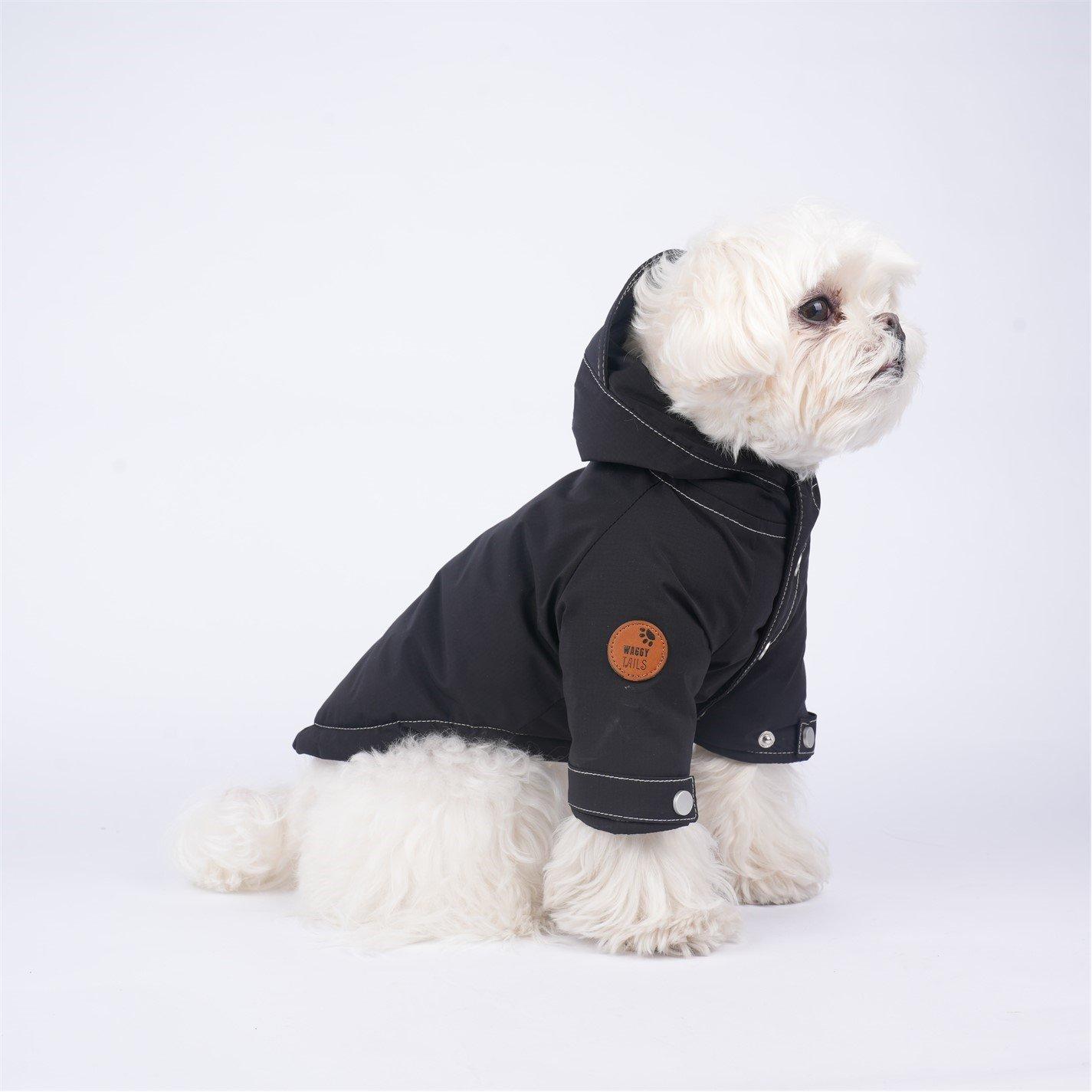 Black - Waggy Tails - Pad Coat - 2