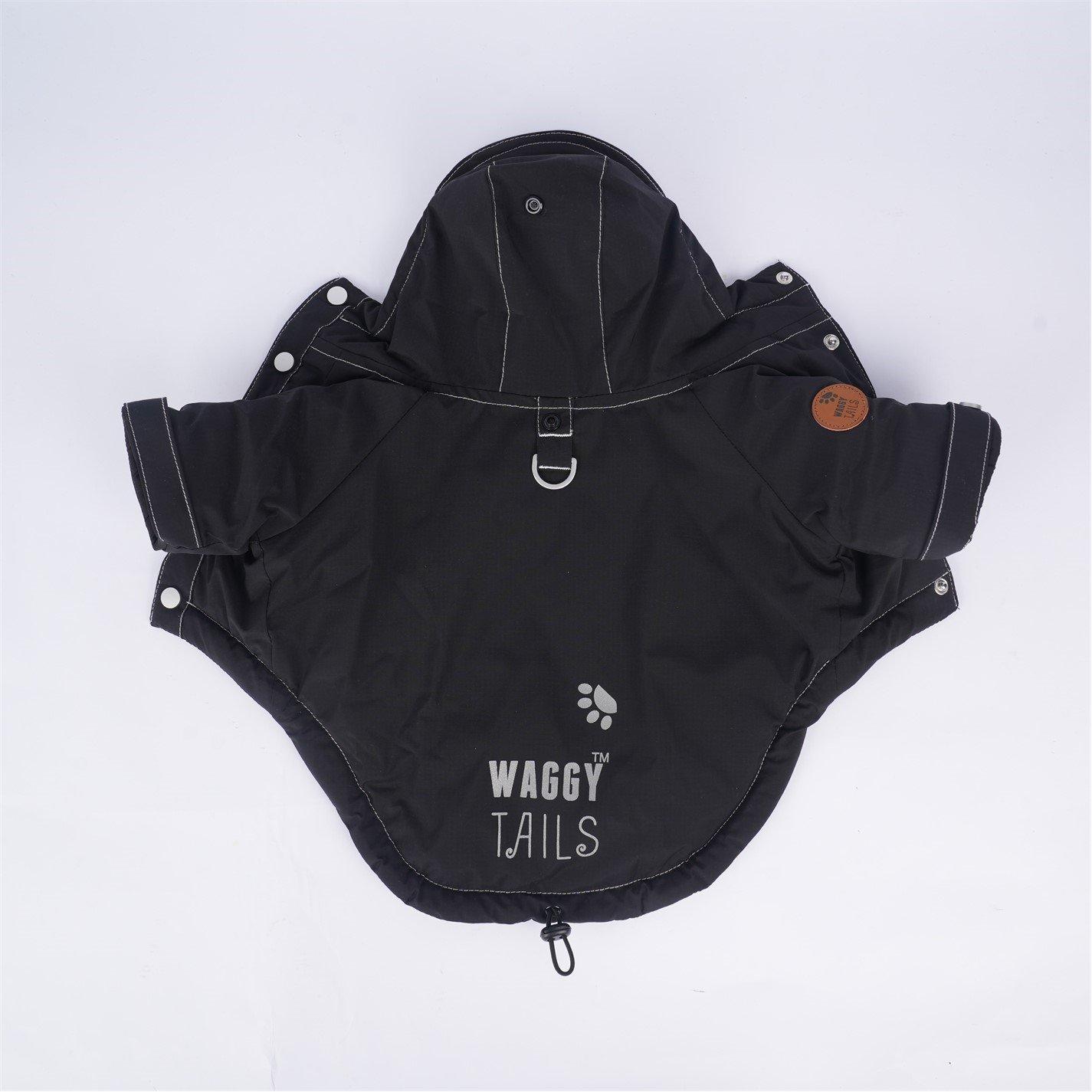 Black - Waggy Tails - Pad Coat - 9