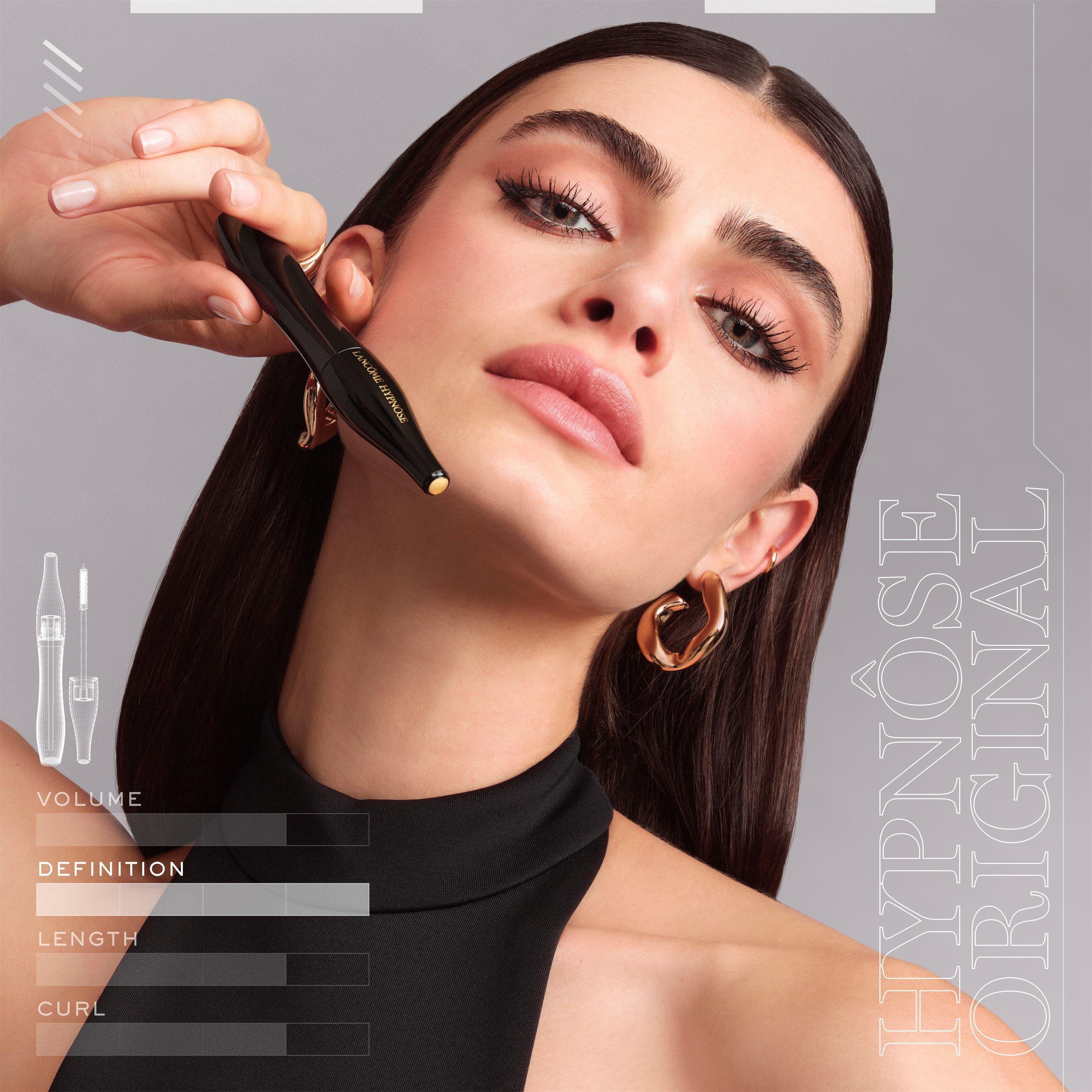 Noir 01 - Lancome - Hypnose Custom-Wear Volume Mascara - 4