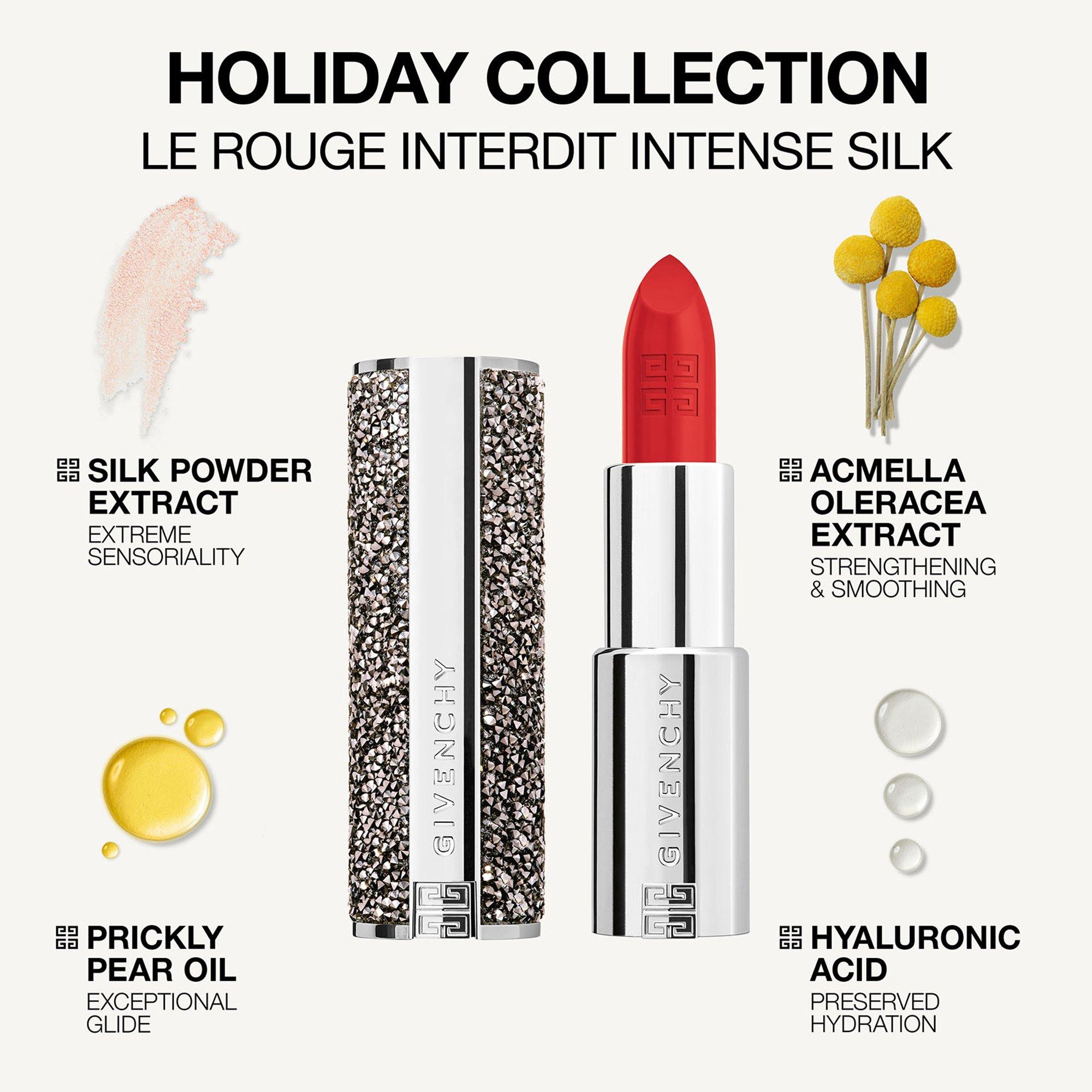 Nude - GIVENCHY - LE ROUGE INTERDIT INTENSE SILK LIPSTICK LIMITED EDITION - 4