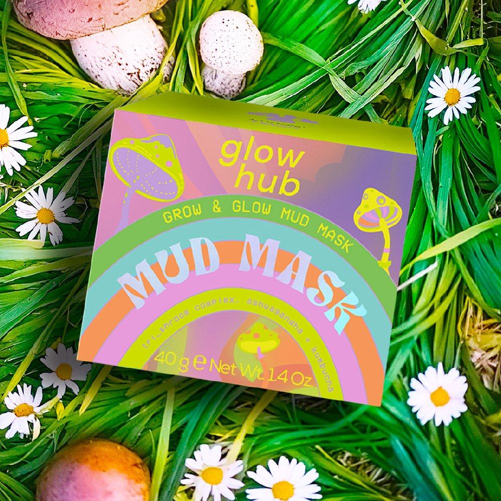 Clear - Glow Hub - Grow & Glow Mud Mask - 2