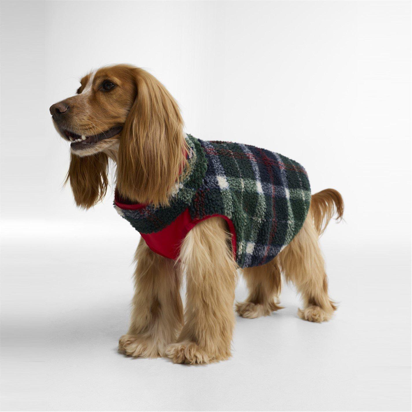 Evergreen Tartn - Barbour - Field Reversible Dog Coat - 1