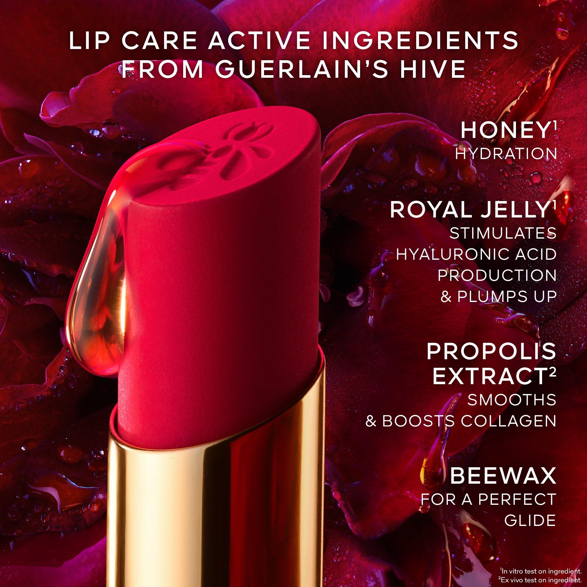 357SweetCosmos - Guerlain - KissKiss Honey-Infused Intense Lipstick - 7