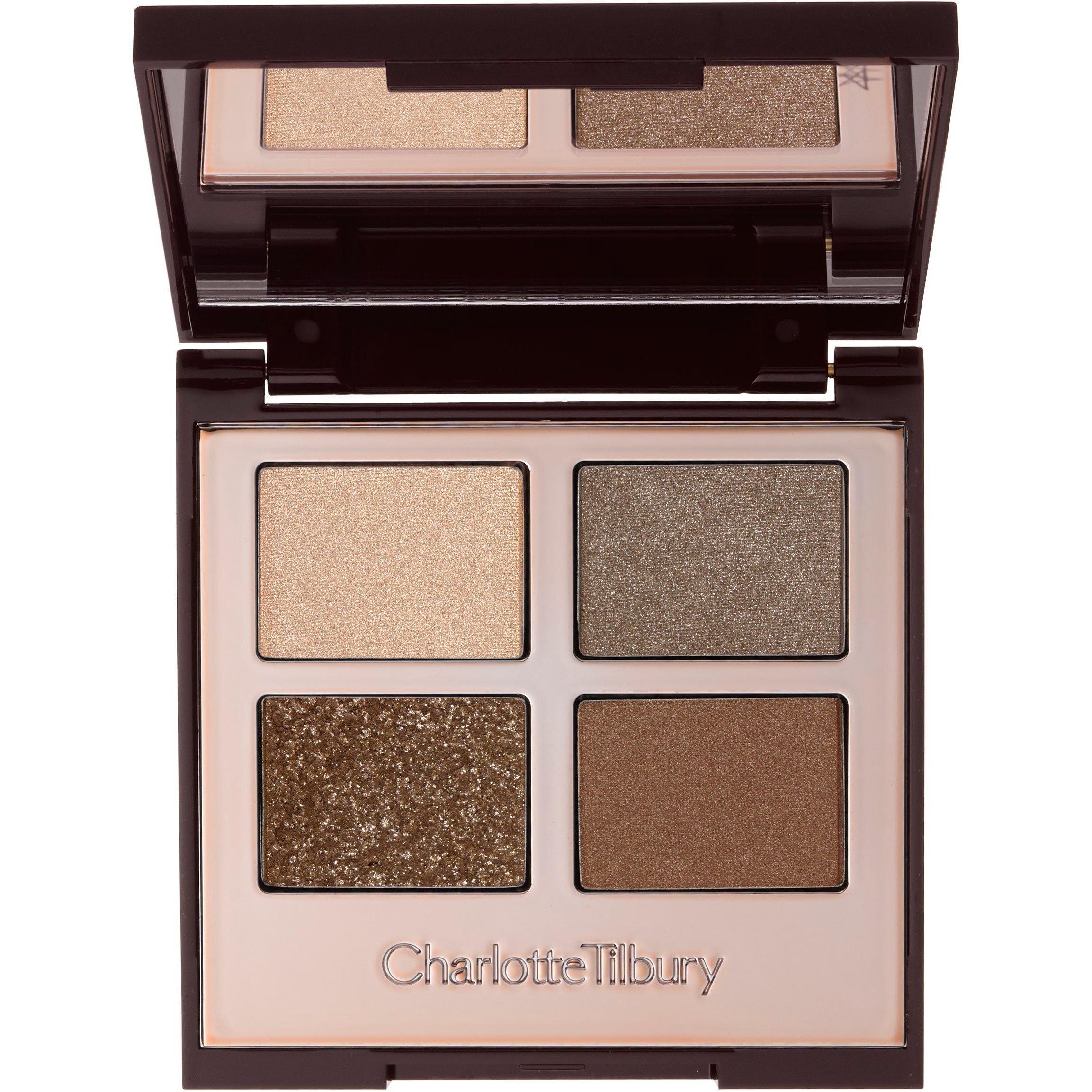 Charlotte Tilbury Luxury Palette Eyeshadow - Shimmer Metallic & Satin Matte Eyeshadow Quad With A Rich Powder Formula - Includes 4 Complementary Sha - Image 4
