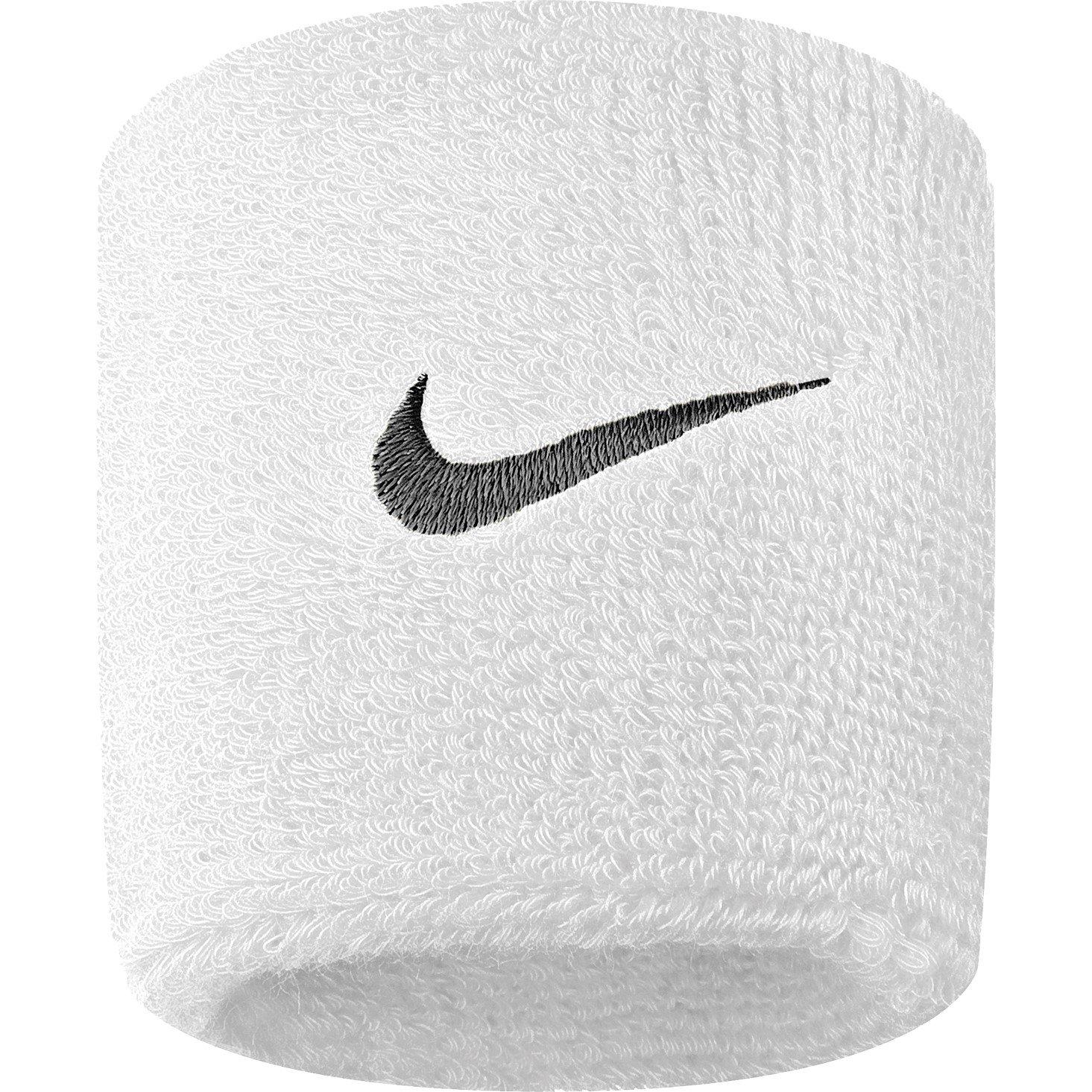 Nike Men's Swoosh Wristband - White/Black