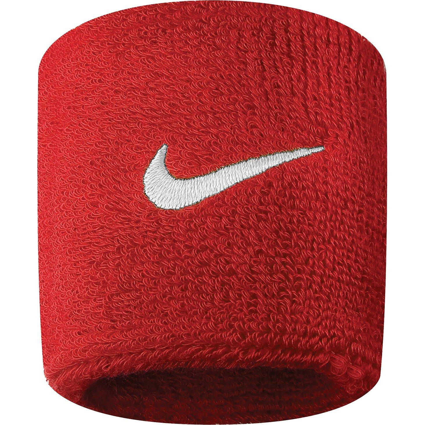Nike Men's Swoosh Wristband - Red/White