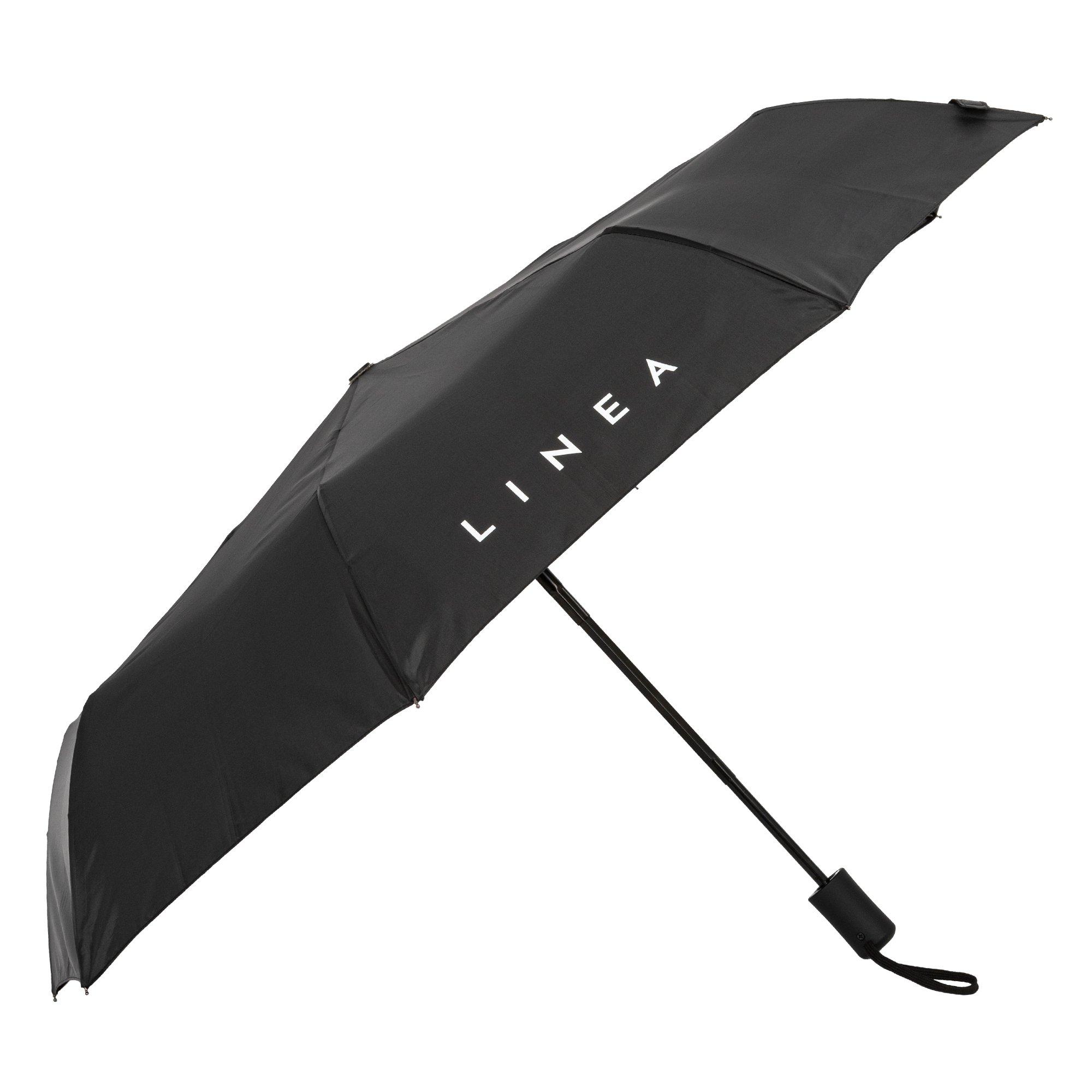 Linea  3 Fold Umbrella - Black