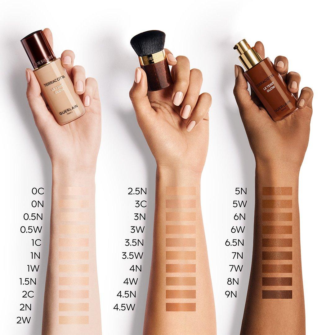  0C - Guerlain - Terracotta Le Teint Glow Healthy Glow Foundation Longwear - No-Transfer - 6