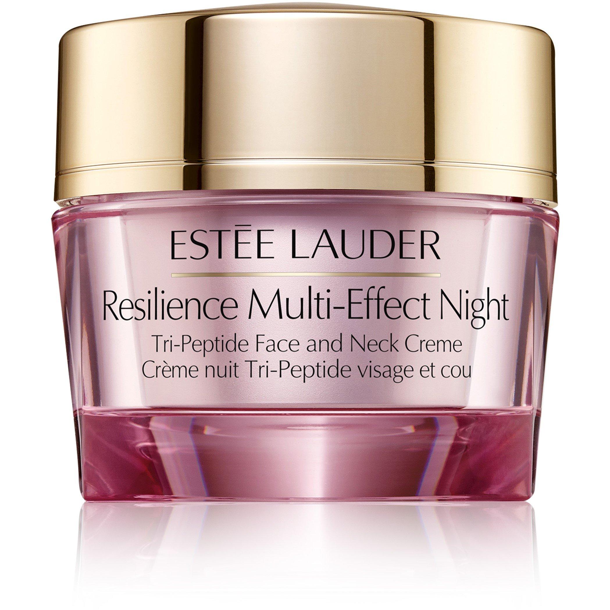 Crème - Estee Lauder - Resilience Multi-Effect Night Tri-Peptide Face and Neck Moisturiser Crème 50ml - 1