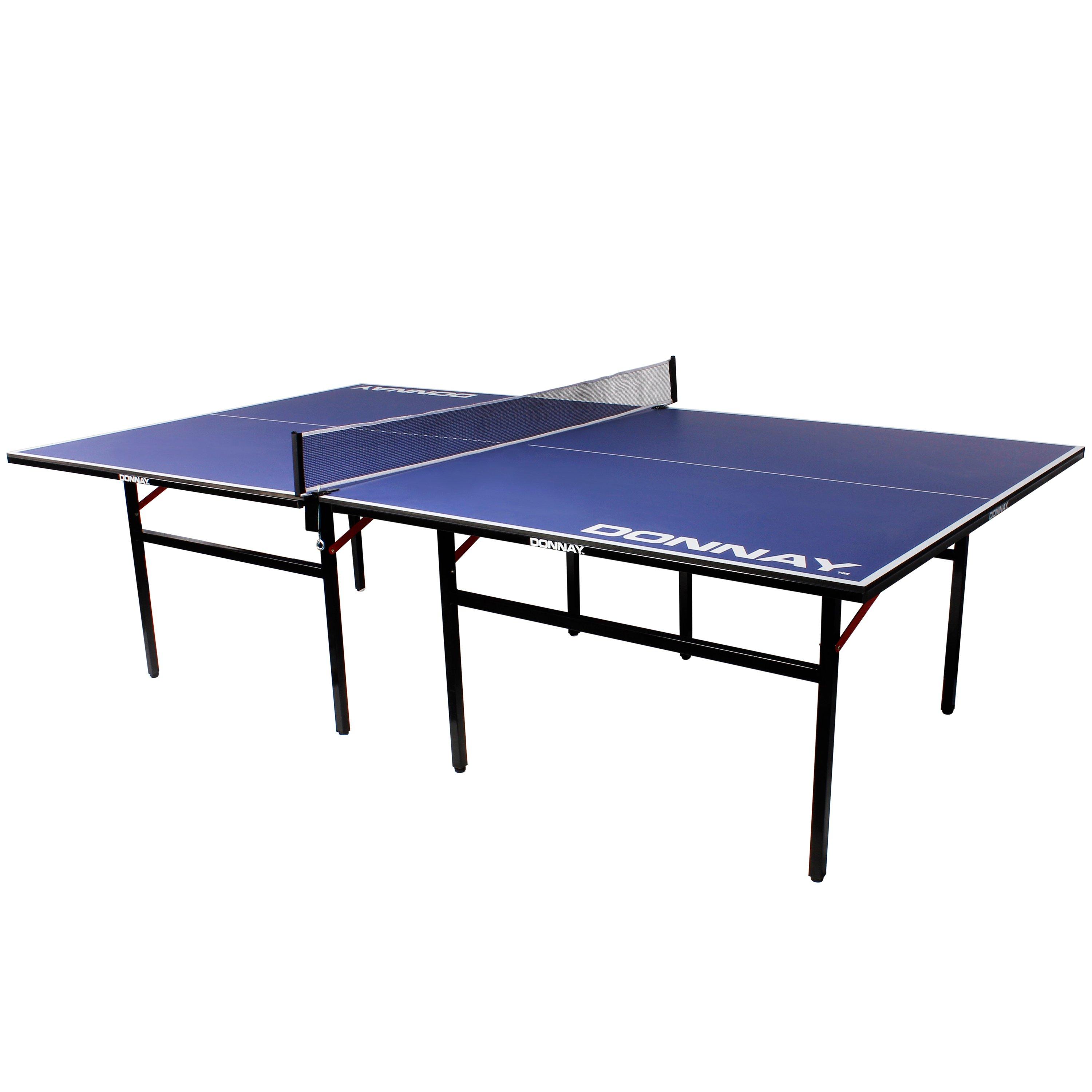 Blue - Donnay - Pro Foldable Indoor Table Tennis Table - 3