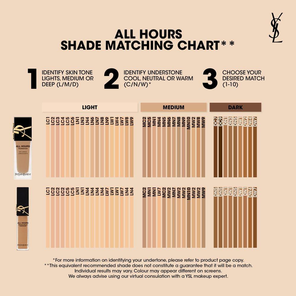 DN1 - Yves Saint Laurent - All Hours Precise Angles Concealer - 8
