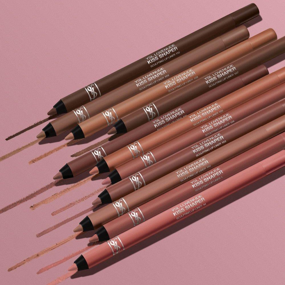 102 Tan Line - Yves Saint Laurent - YSL LOVENUDE Kiss Shaper Sculpting Lip Liner - 7