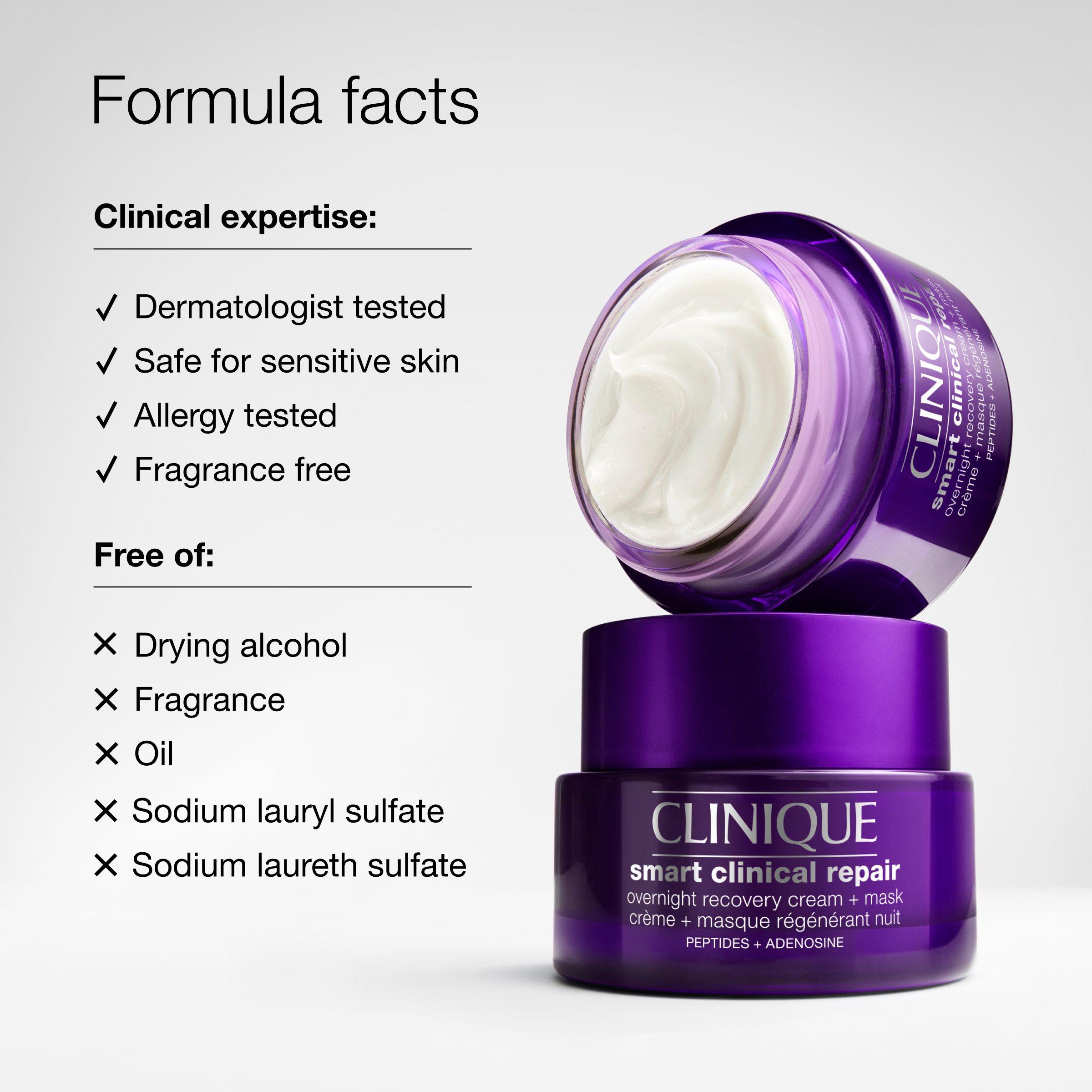 None - Clinique - Clinique Smart Clinical Repair™ Overnight Recovery Cream + Mask - 7