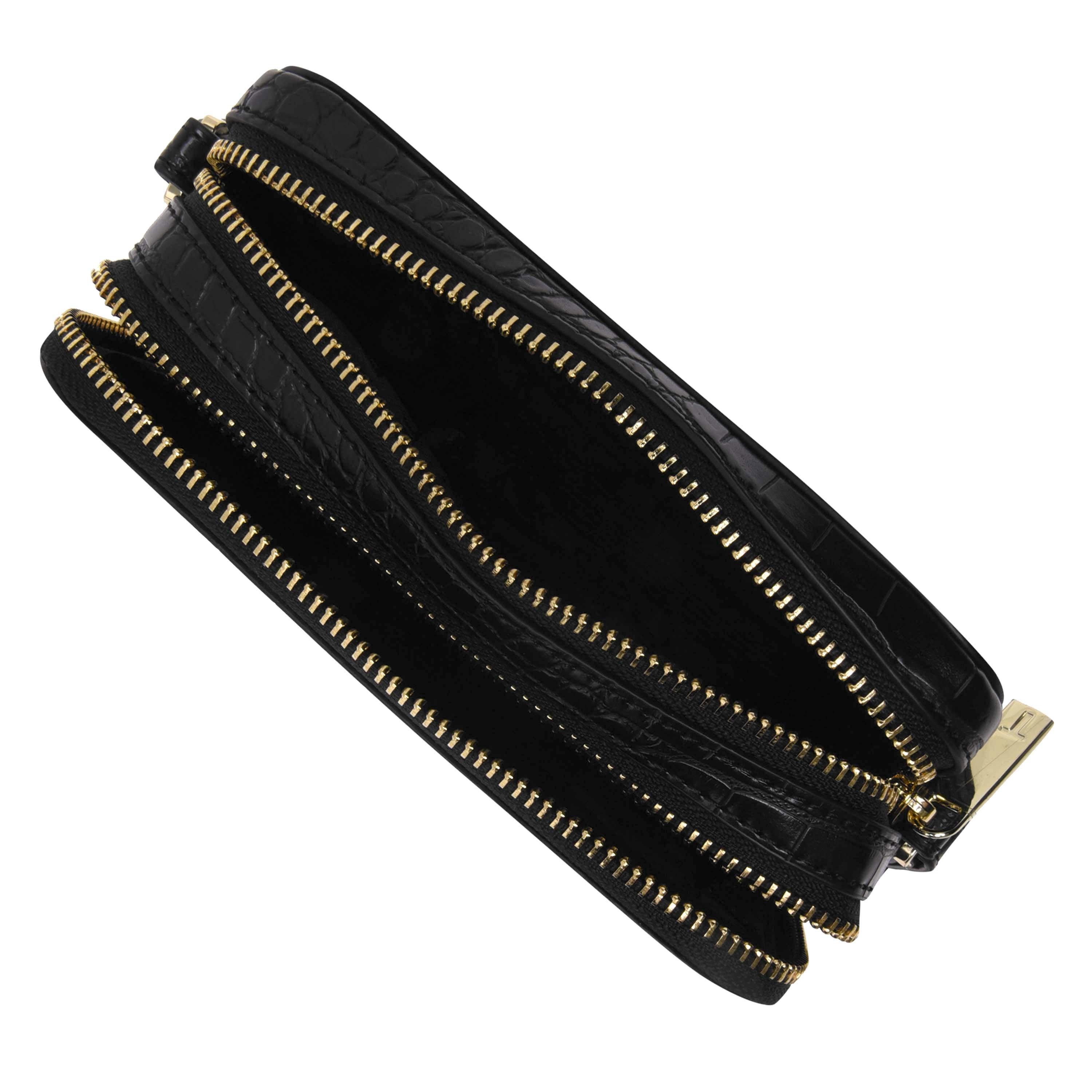 black - Ted Baker - Double Zip Stina Camera Bag - 4