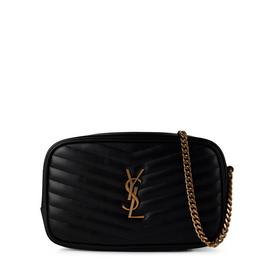 Saint Laurent Lou Mini Leather Shoulder Bag