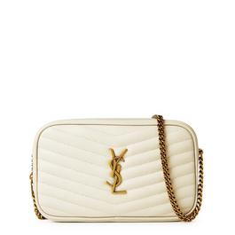 Saint Laurent Lou Mini Leather Shoulder Bag