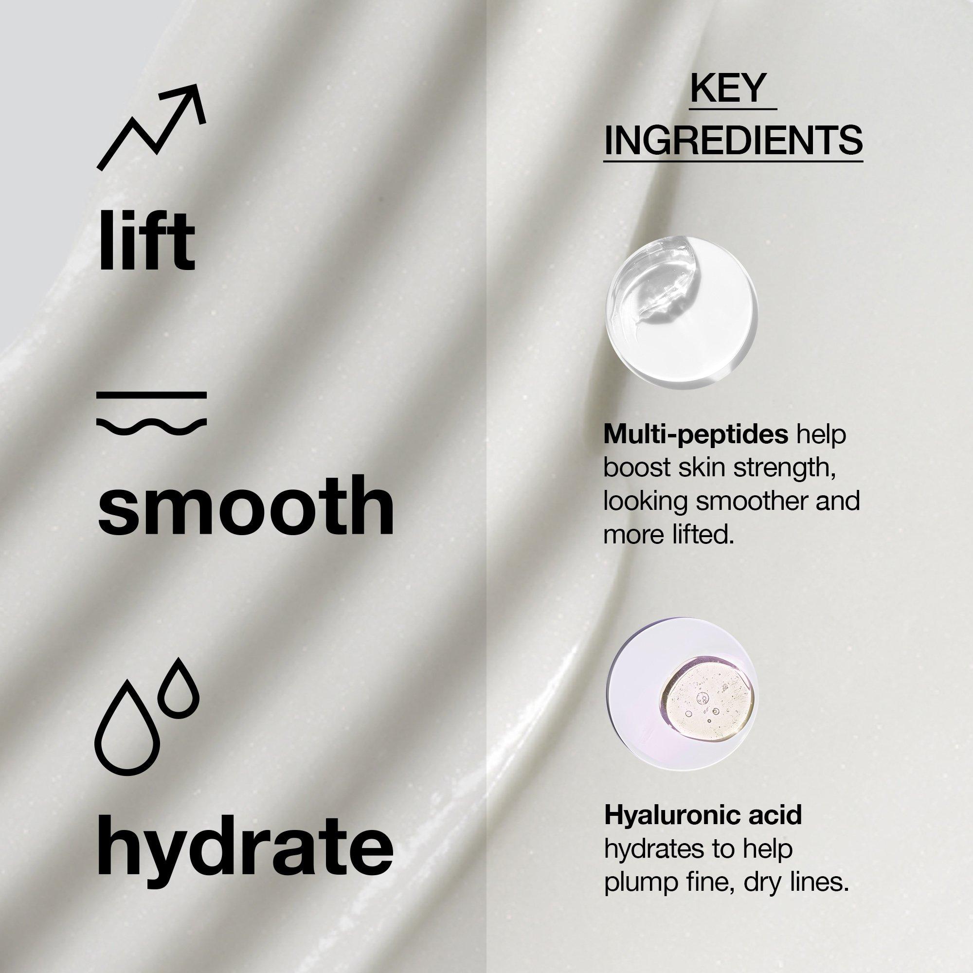 Clear - Clinique - Clinique Smart Clinical Repair™ Lifting Face + Neck Cream - 4