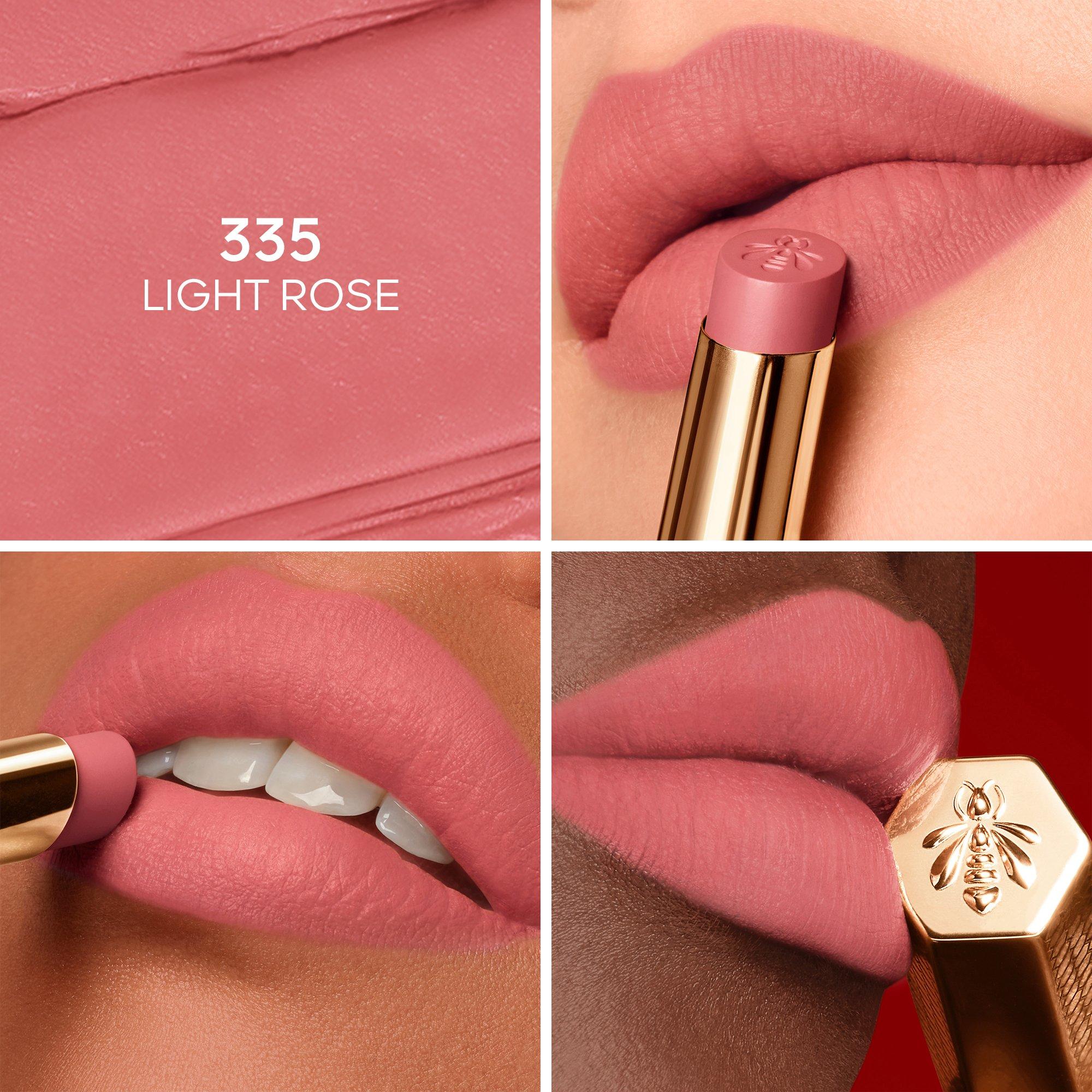 335LightRose - Guerlain - KissKiss Honey-Infused Intense Lipstick - Refill - 2