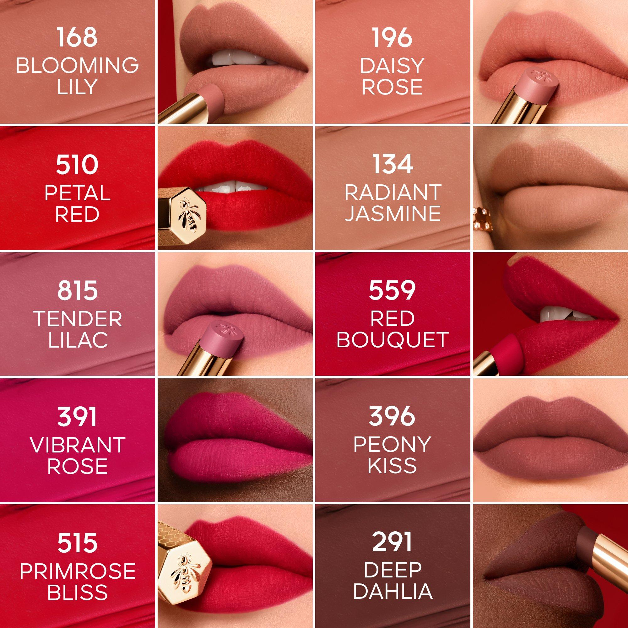 335LightRose - Guerlain - KissKiss Honey-Infused Intense Lipstick - Refill - 6