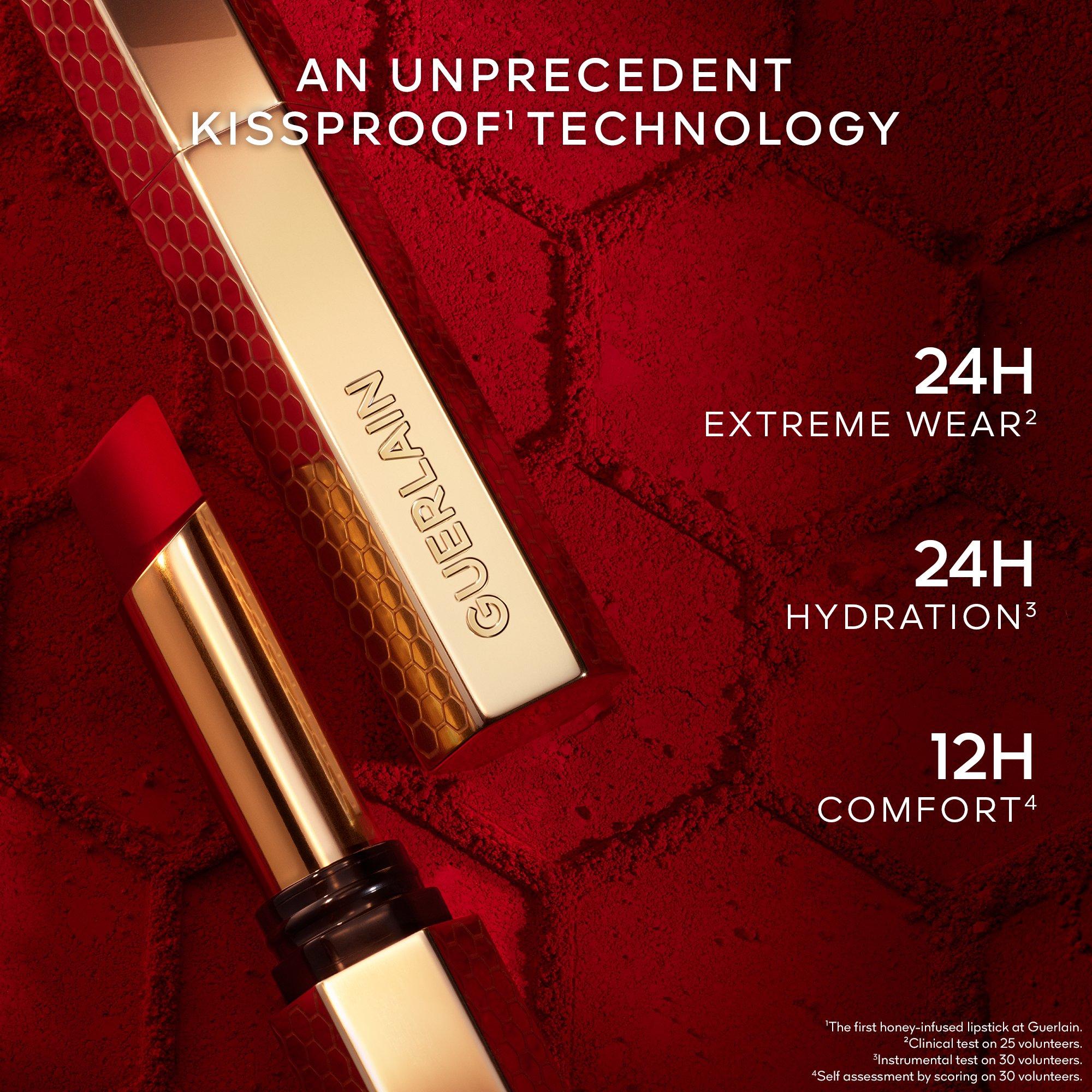 335LightRose - Guerlain - KissKiss Honey-Infused Intense Lipstick - Refill - 7