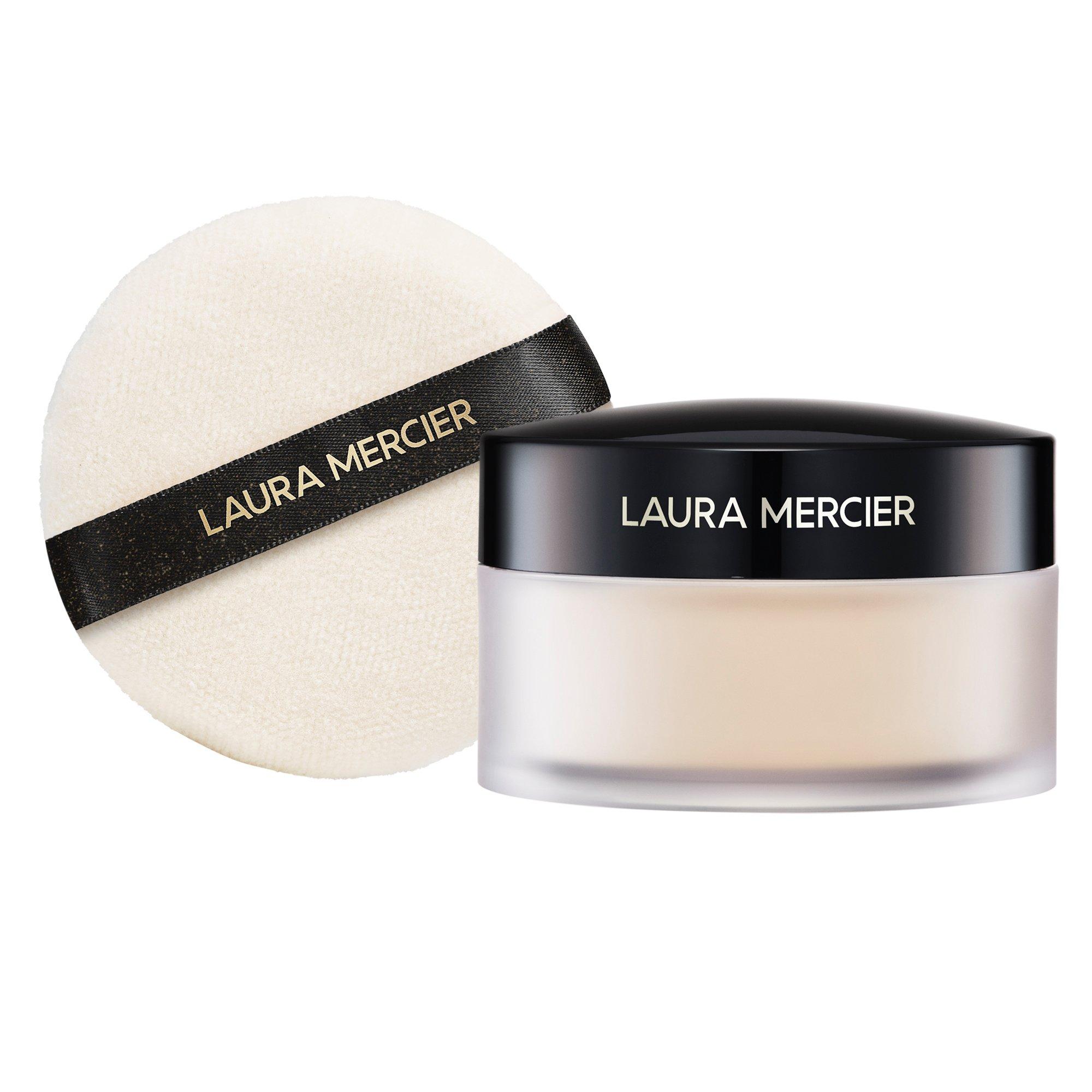 Clear - Laura Mercier - Indulgent Icons - Translucent Loose Setting Powder + Puff - 2