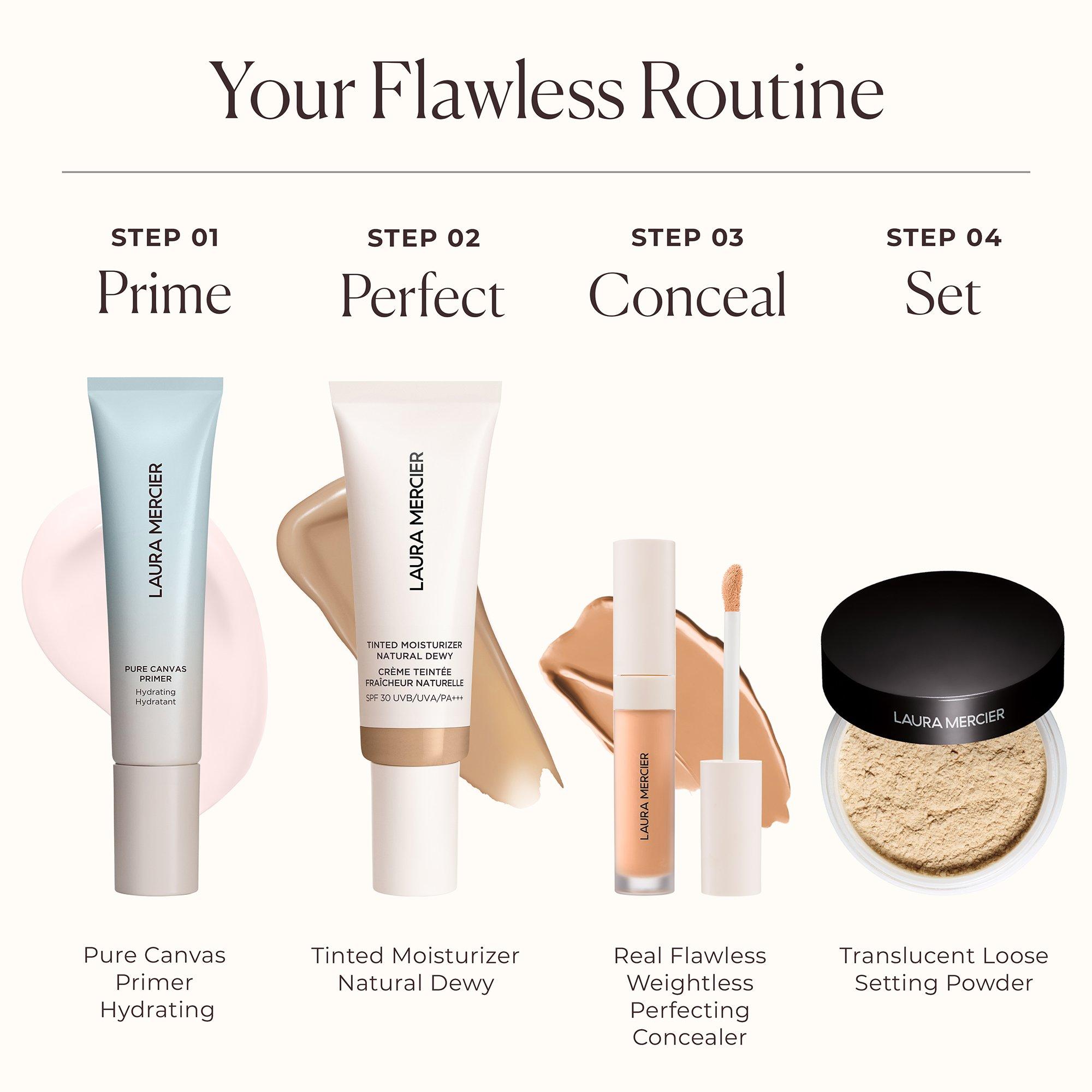 Clear - Laura Mercier - Indulgent Icons - Translucent Loose Setting Powder + Puff - 7