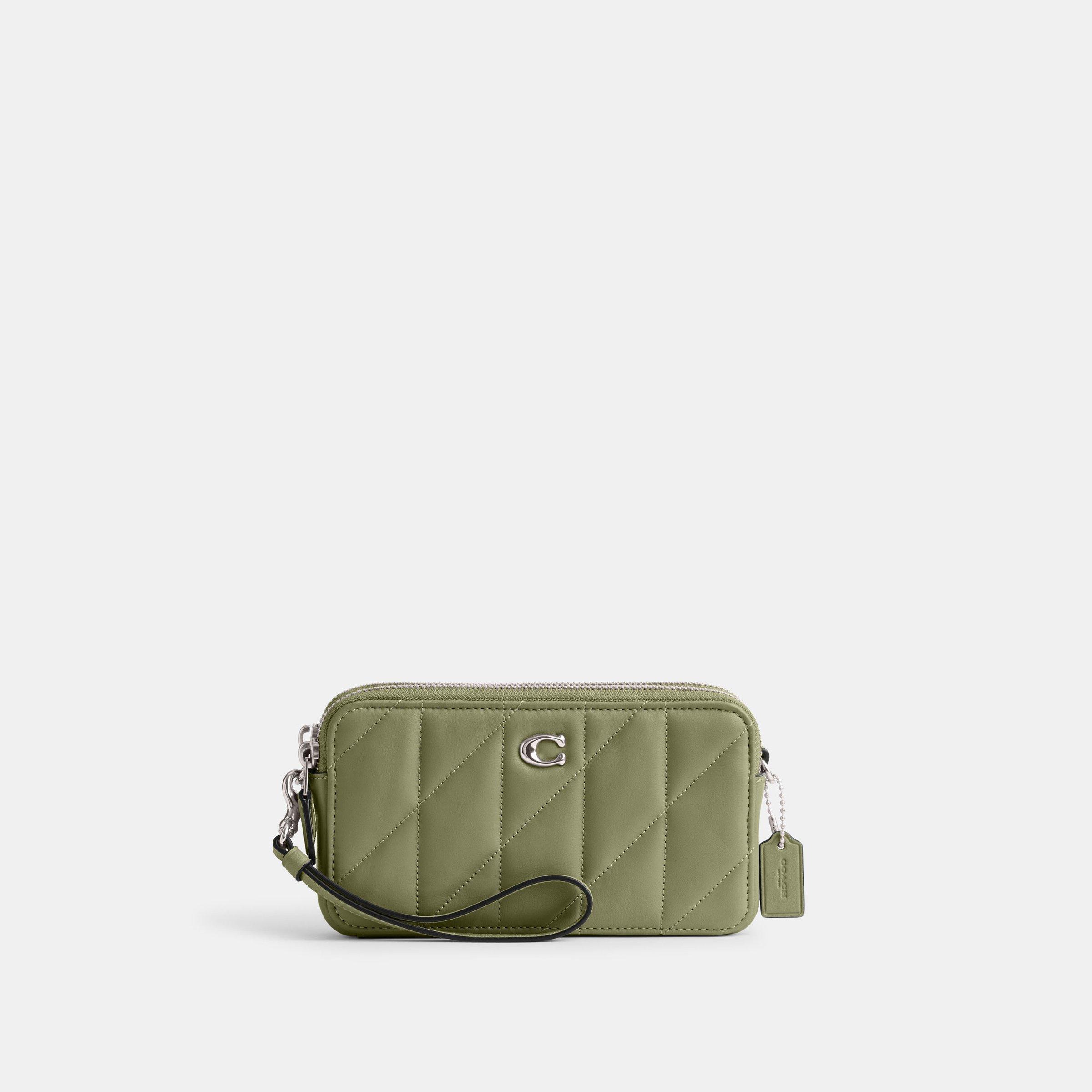 Coach Women's Quilt Kira Camera Bags - Lh/Moss