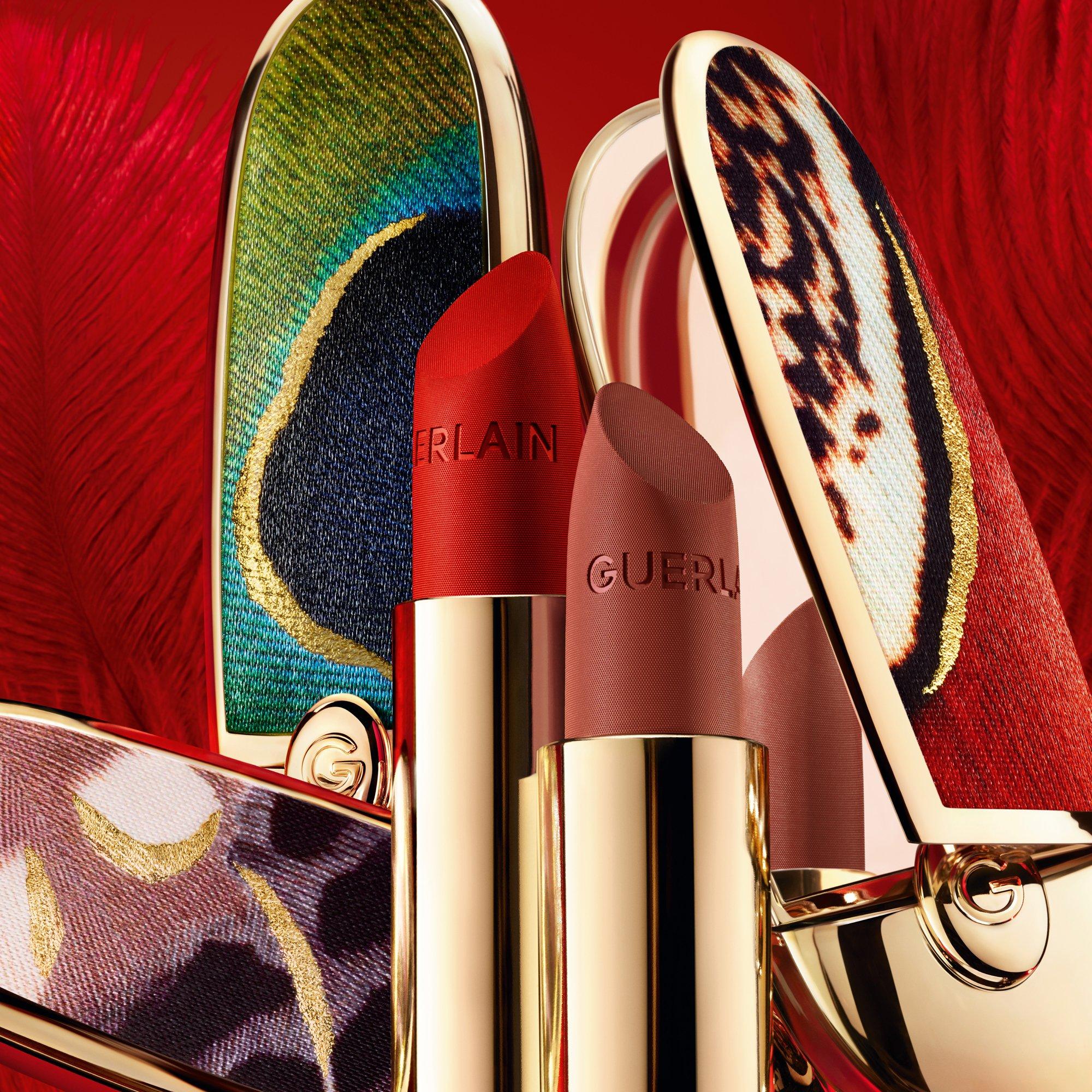 Gold - Guerlain - Rouge G Majestic Feathers The double mirror jewel case - Limited Edition The customisable ultra-care - 6