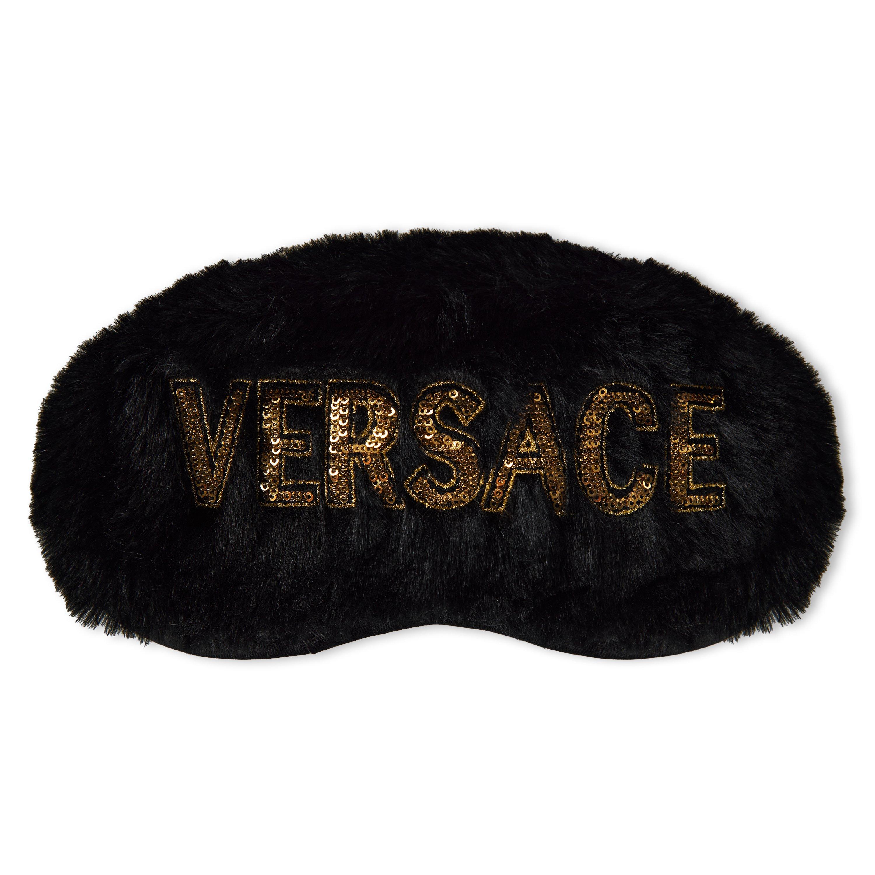 Versace Home VersaceHome Logomania Eye Mask - Black