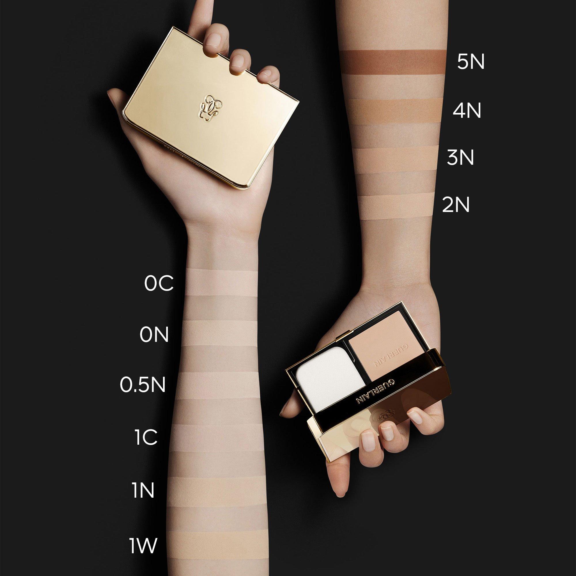 4N - Guerlain - PARURE GOLD SKIN CONTROL HIGH PERFECTION MATTE COMPACT FOUNDATION – REFILL Rejuvenating effect - 24h - 4