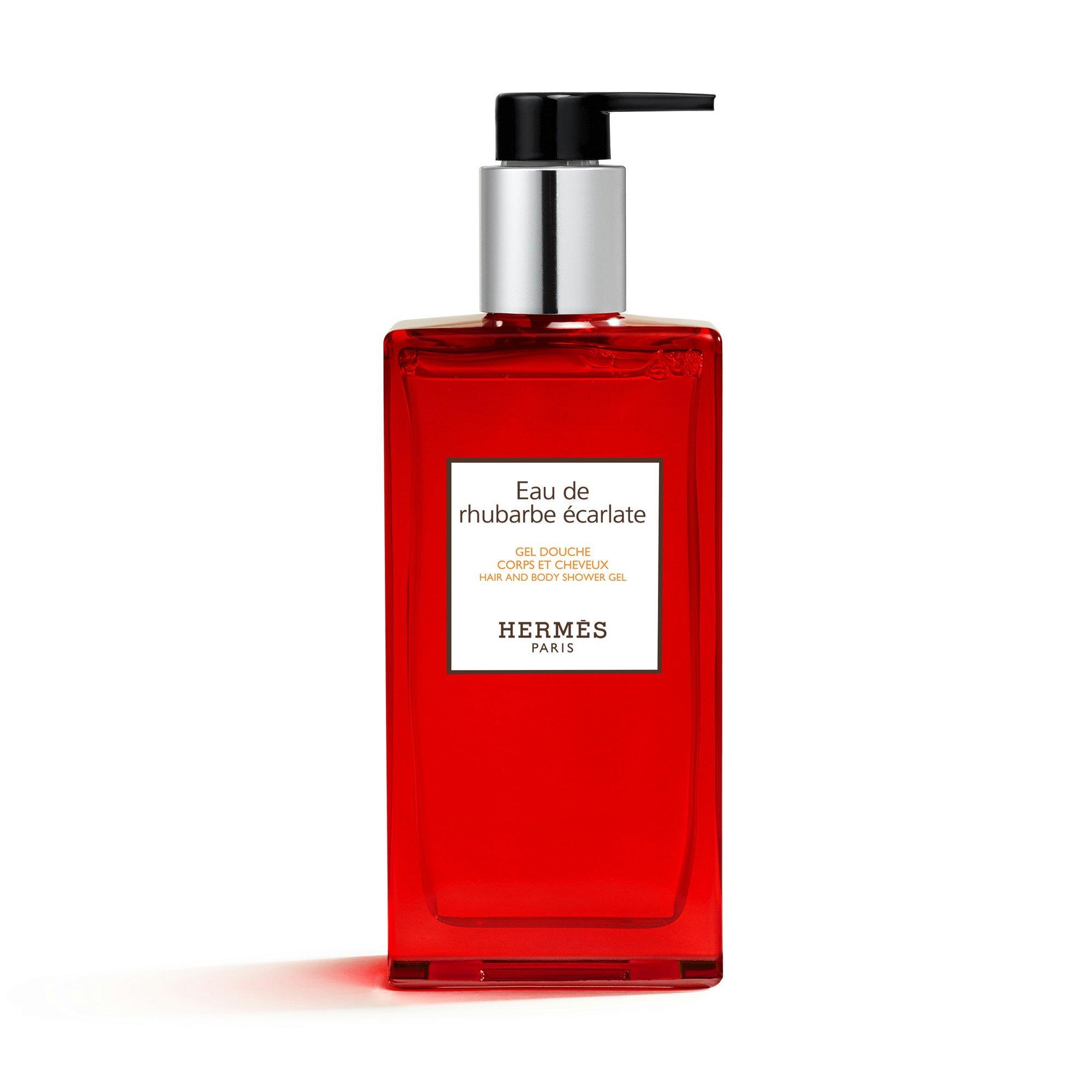 Hermes  Eau De Rhubarbe Ecarlate Hair And Body Shower Gel 200Ml - Clear - 200 ml