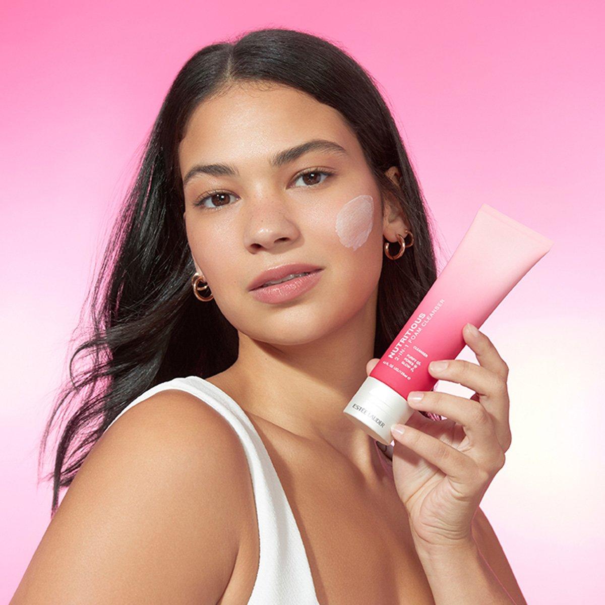 Clear - Estee Lauder - Nutritious 2-in-1 Foam Cleanser 125ml - 4