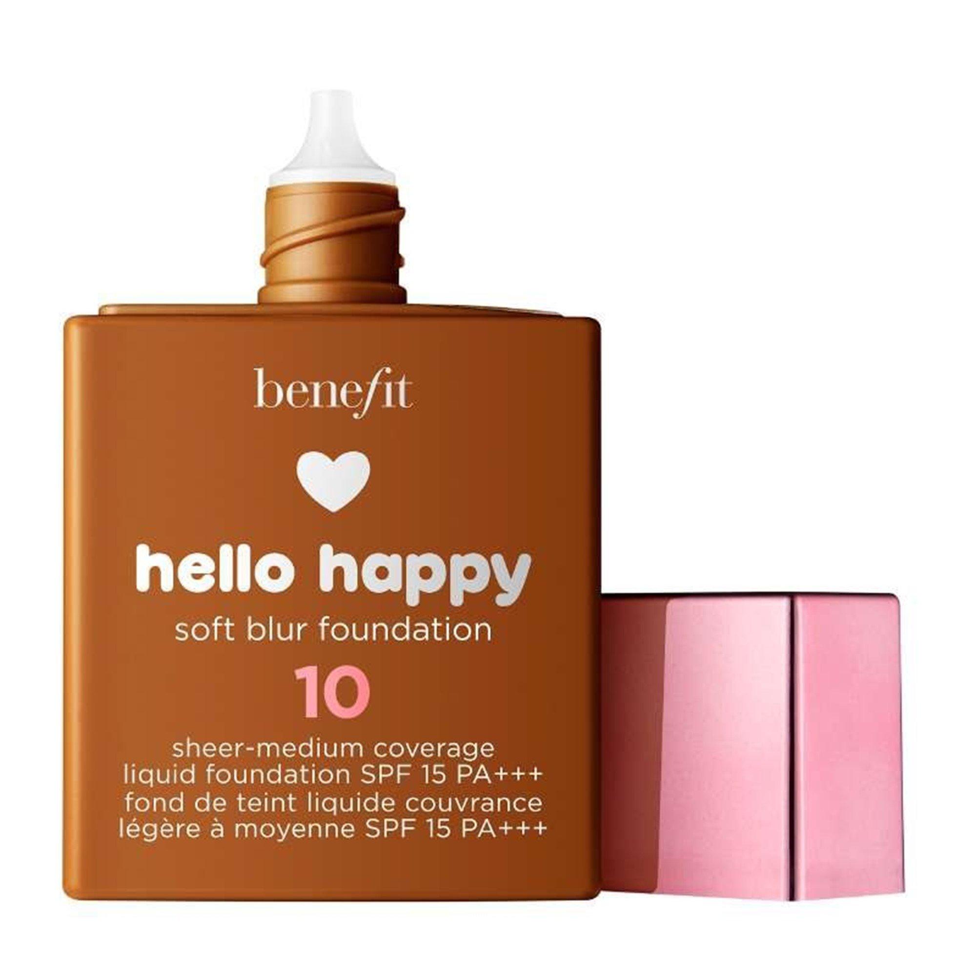 Shade 10 - Benefit - Hello Happy Soft Blur Liquid Foundation 30ml - 1