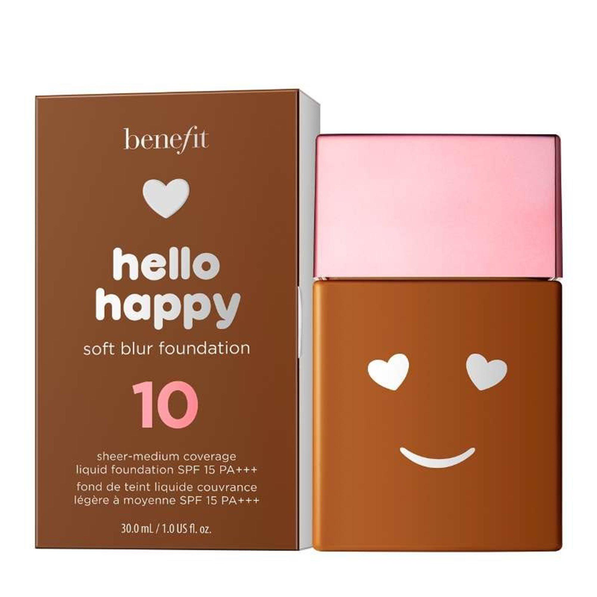 Shade 10 - Benefit - Hello Happy Soft Blur Liquid Foundation 30ml - 2
