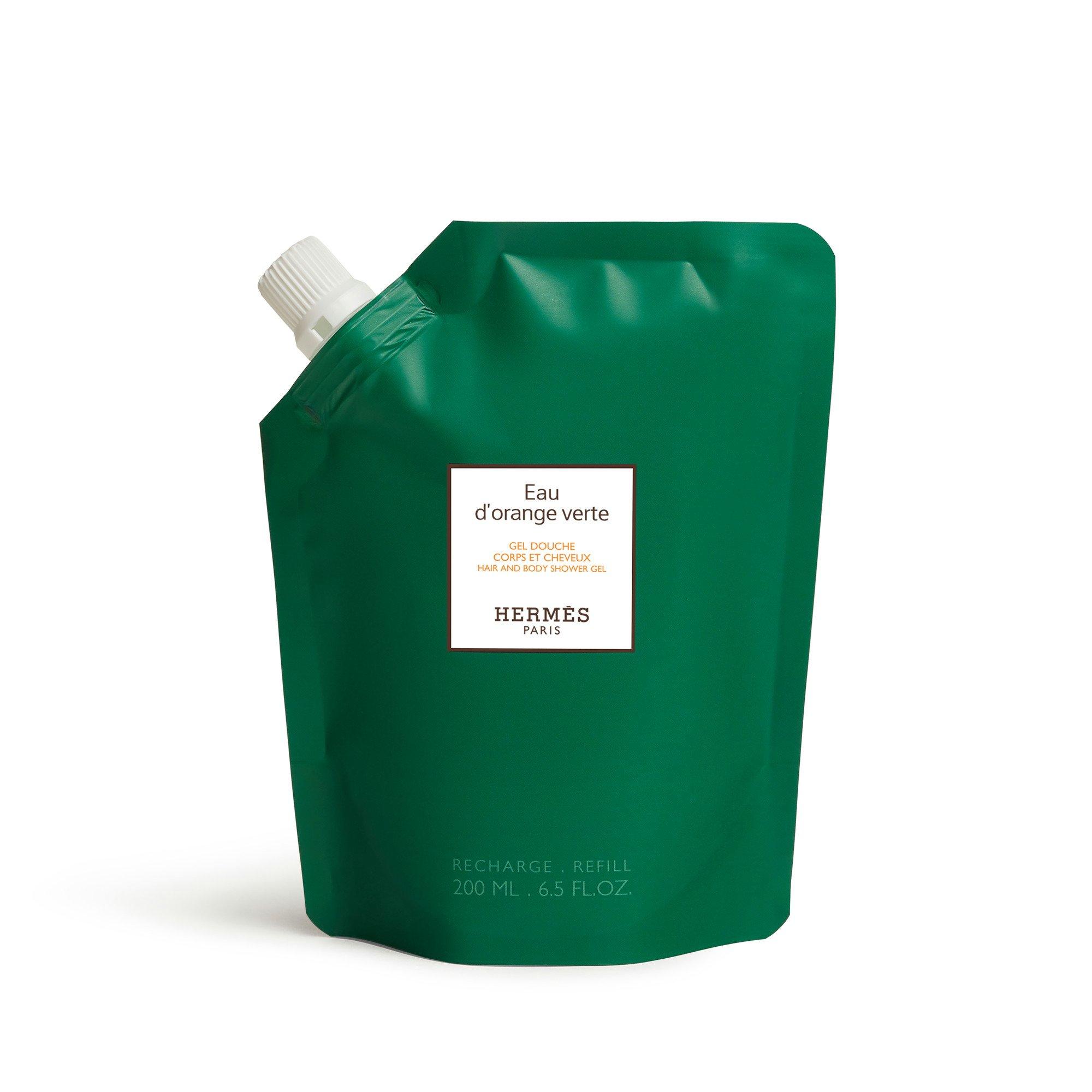 Clear - Hermes - Eau dorange verte hair and body shower gel refill 200ml - 1
