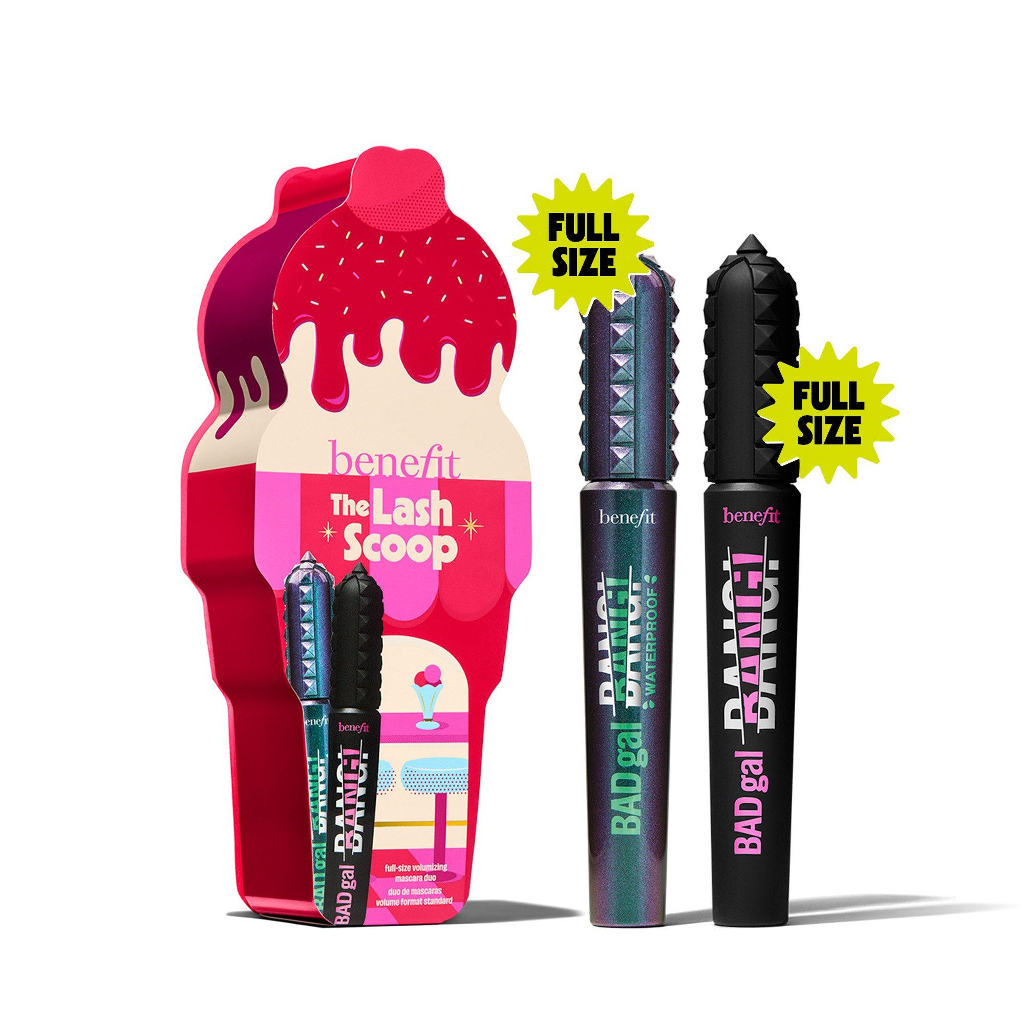 Multi - Benefit - The Lash Scoop (worth £56) BADgal BANG! Black & Waterproof Mascara Duo Gift Set - 7