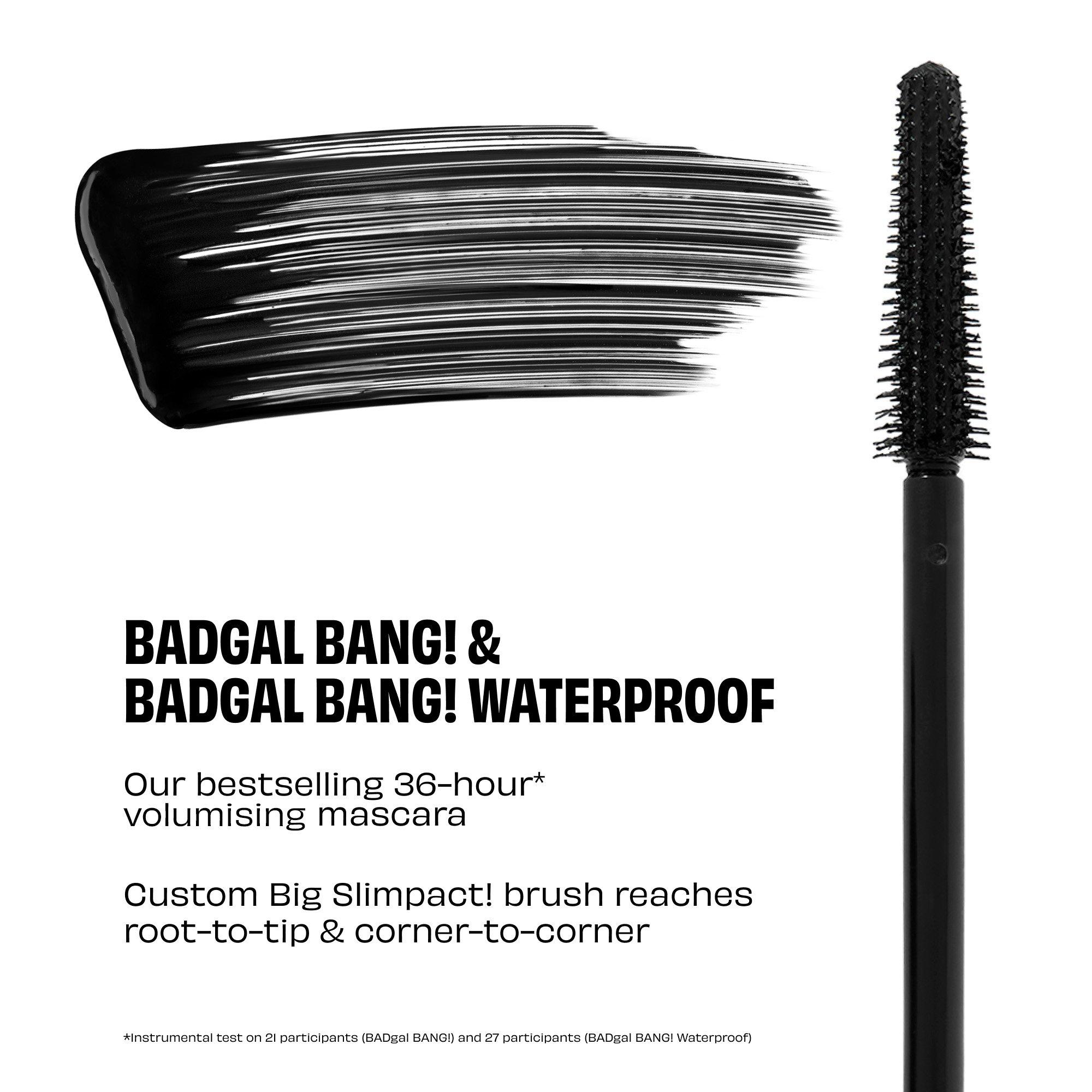 Multi - Benefit - The Lash Scoop (worth £56) BADgal BANG! Black & Waterproof Mascara Duo Gift Set - 8