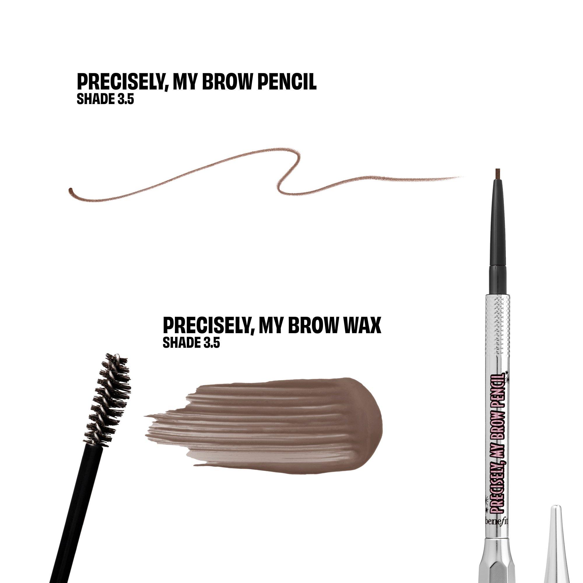Shade 3.5 - Benefit - Precisely My Brow Pack - Brow Pencil and Wax Duo Shade 3.5 - 2