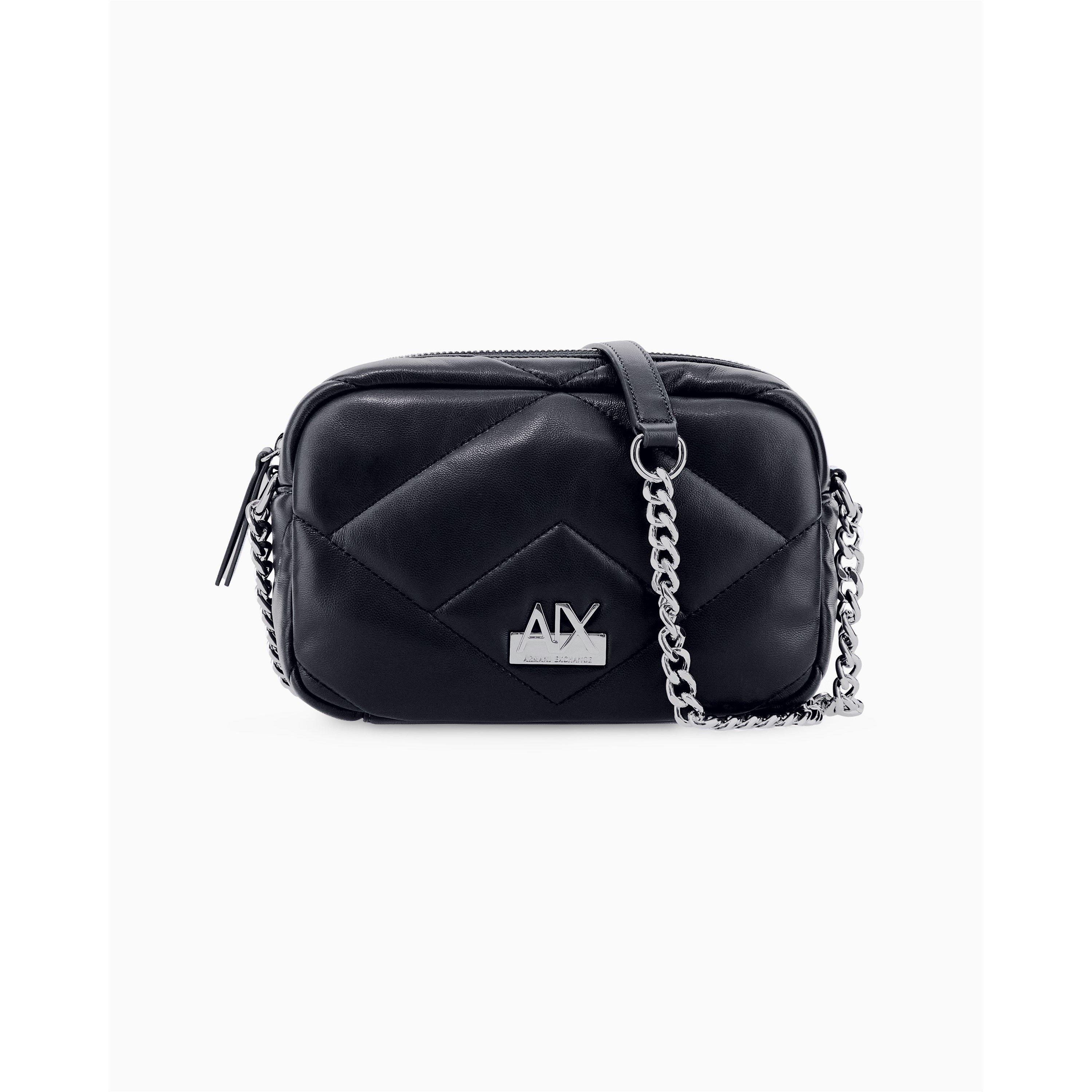 Black - Armani Exchange - Armani Exchange Messenger Bag - 1