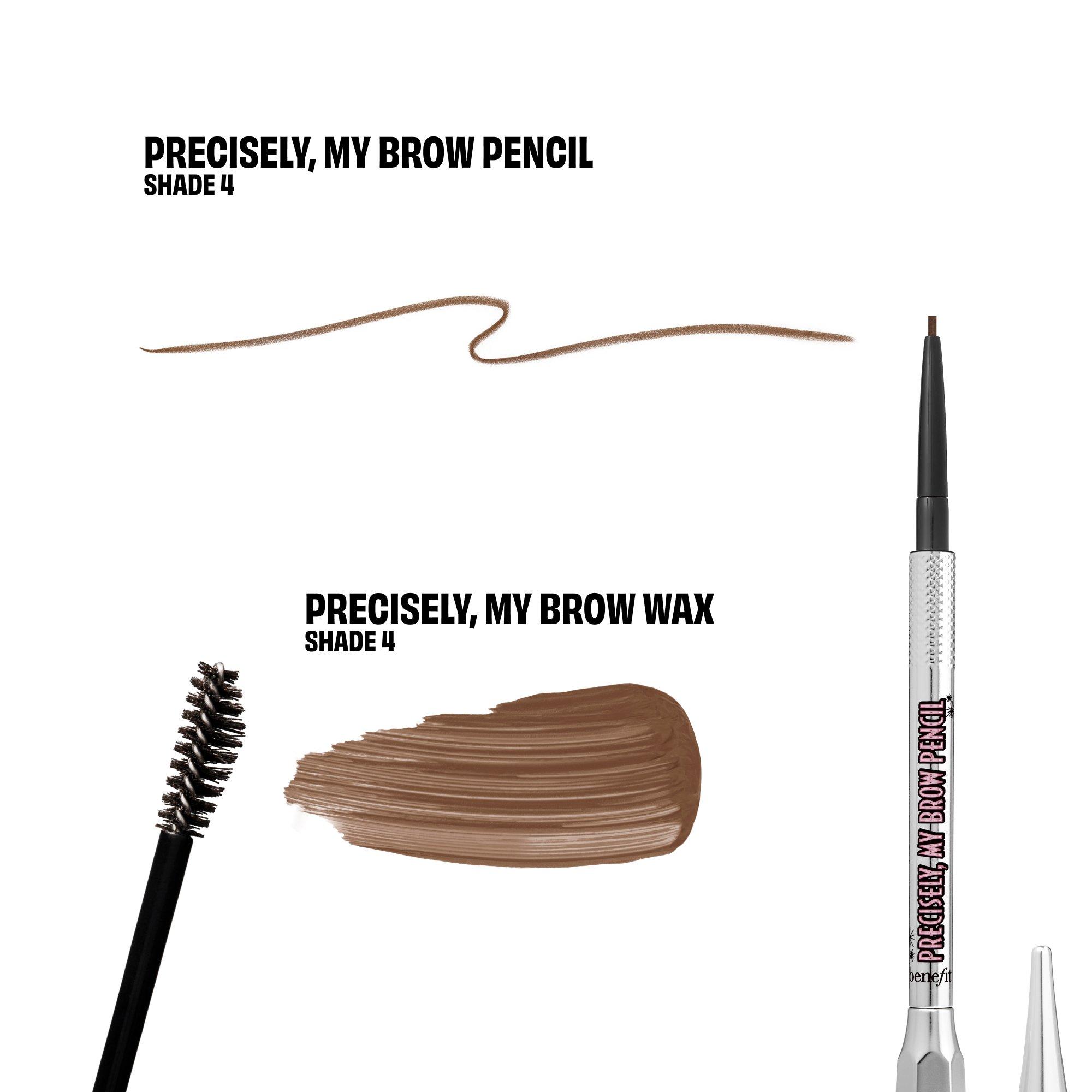 Shade 4 - Benefit - Precisely My Brow Pack - Brow Pencil and Wax Duo Shade 4 - 2