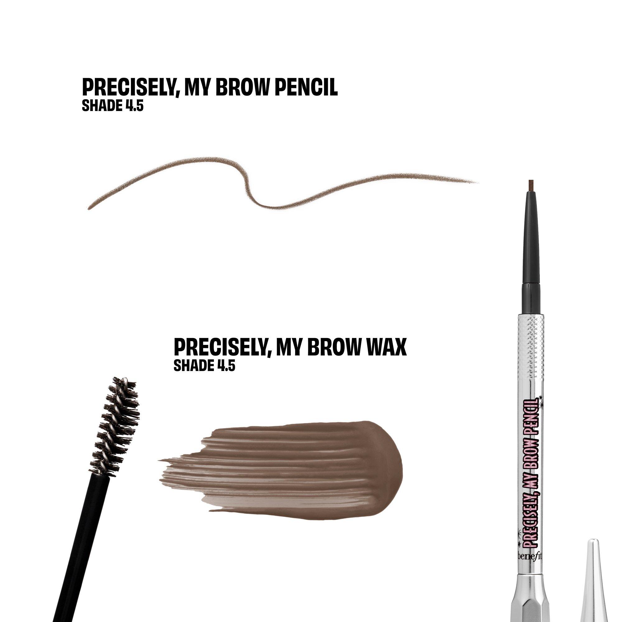Shade 4.5 - Benefit - Precisely My Brow Pack -  Brow Pencil and Wax Duo Shade 4.5 - 2