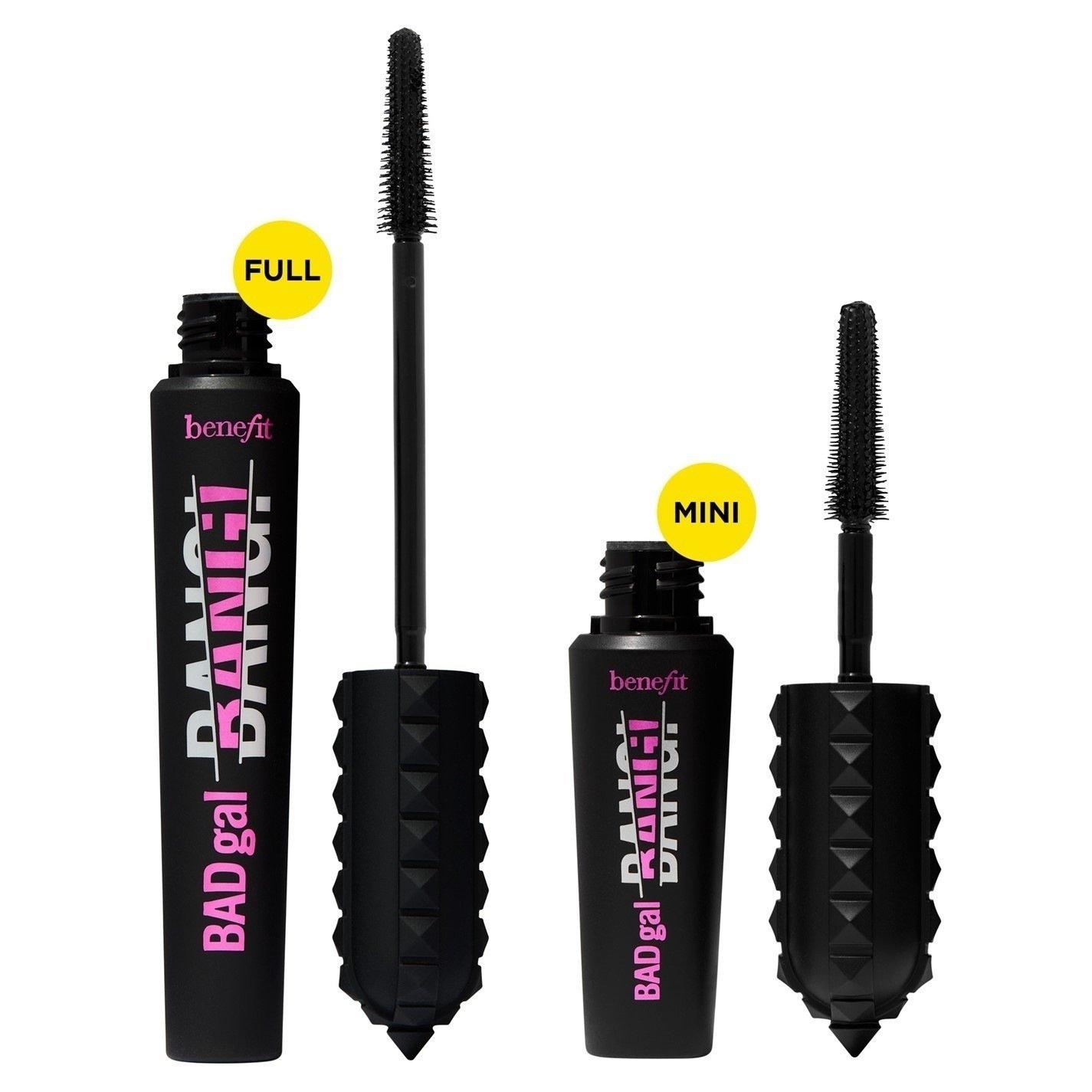 IntensePtchBlck - Benefit - Bangin Lashes (Worth £43) BADgal BANG! Full Size and Mini Mascara Duo Gift Set Booster - 8