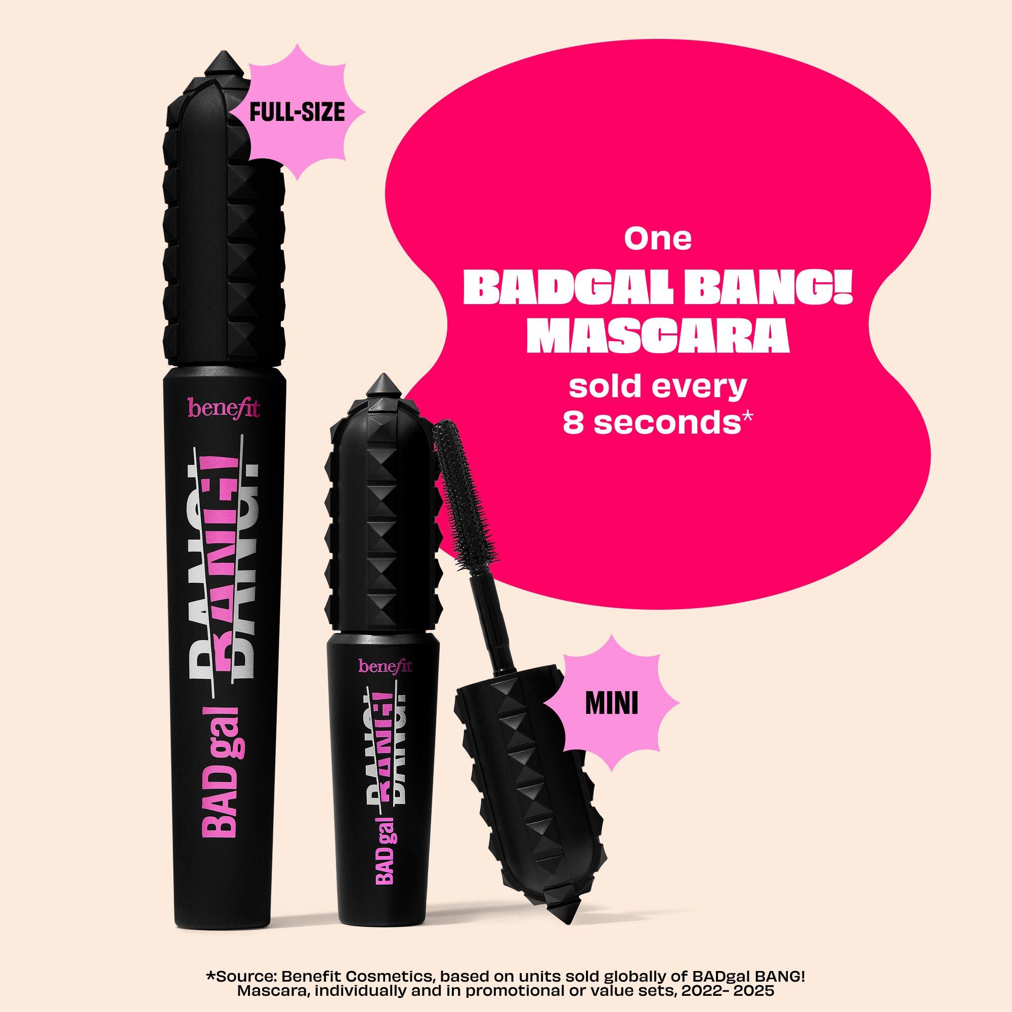 IntensePtchBlck - Benefit - Bangin Lashes (Worth £43) BADgal BANG! Full Size and Mini Mascara Duo Gift Set Booster - 10