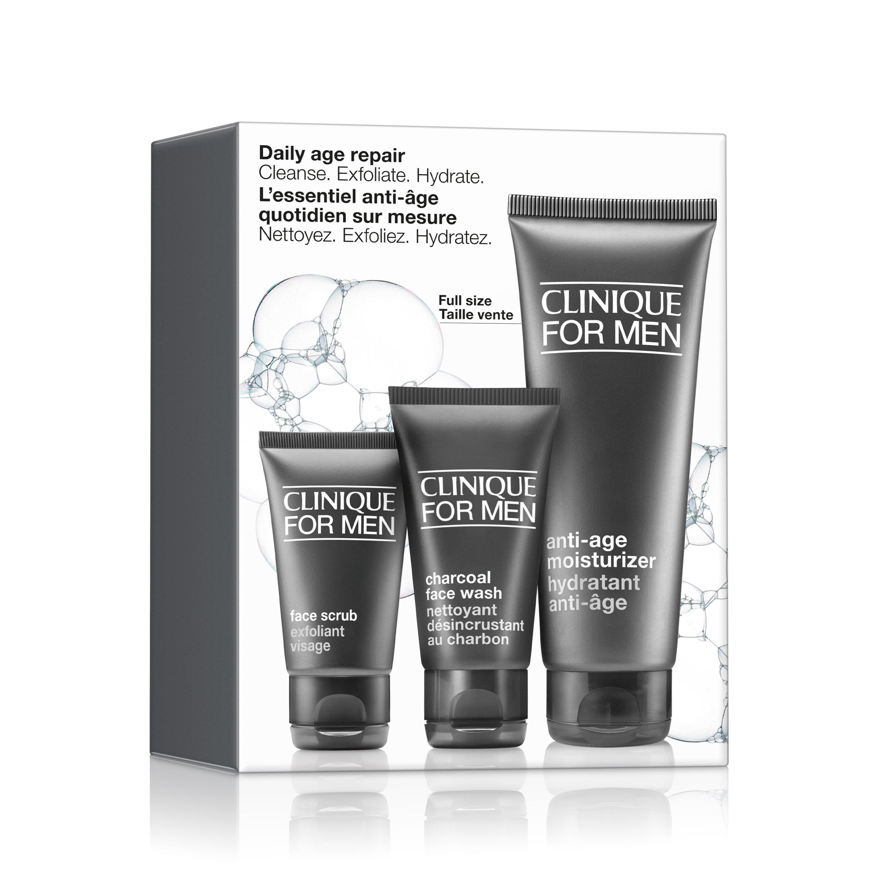 None - Clinique - For Men Daily Age Repair Skincare Set - 1