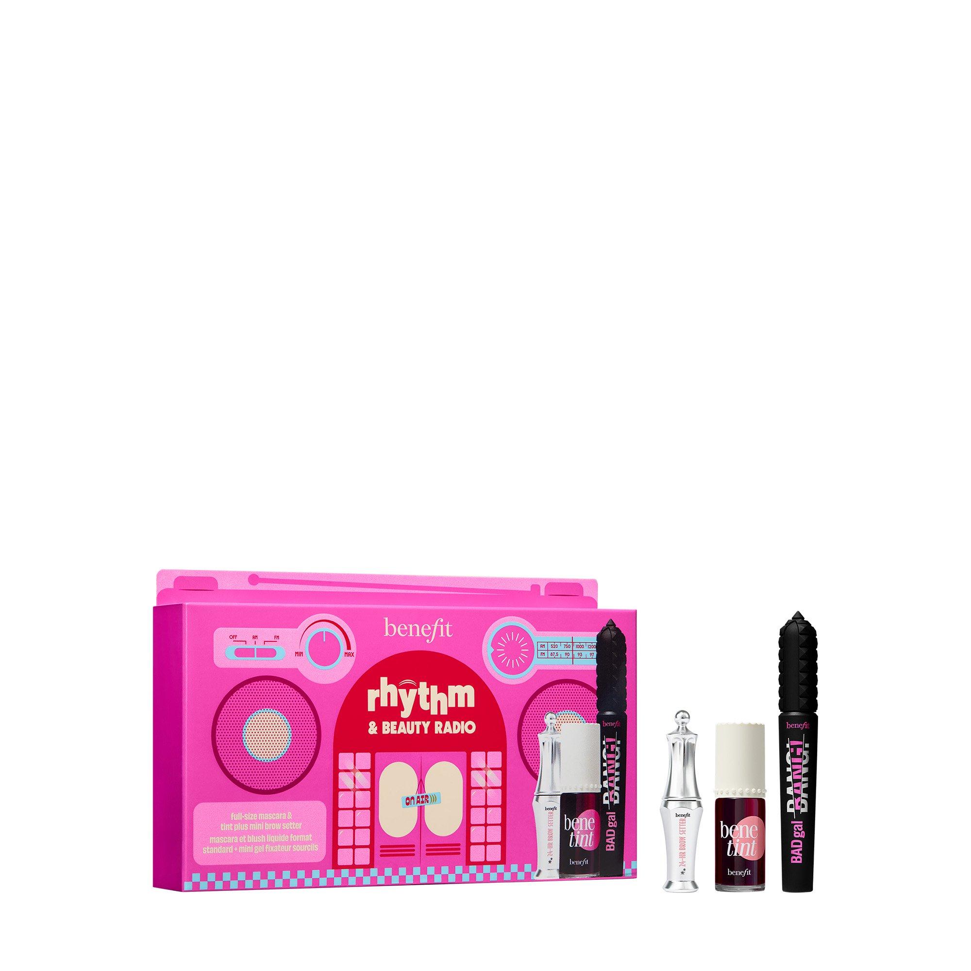 Multi - Benefit - Rhythm & Beauty Radio (worth £66) BADgal BANG! Mascara Brow & Benetint Lip Tint Gift Set - 1
