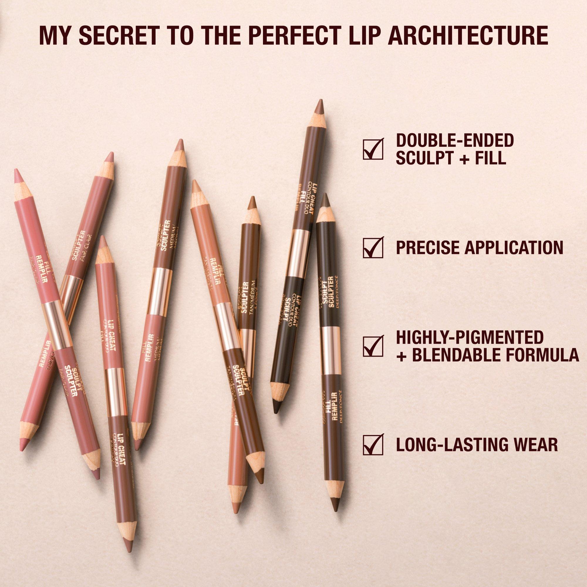 Tan - Charlotte Tilbury - Lip Cheat Contour Duo - 5